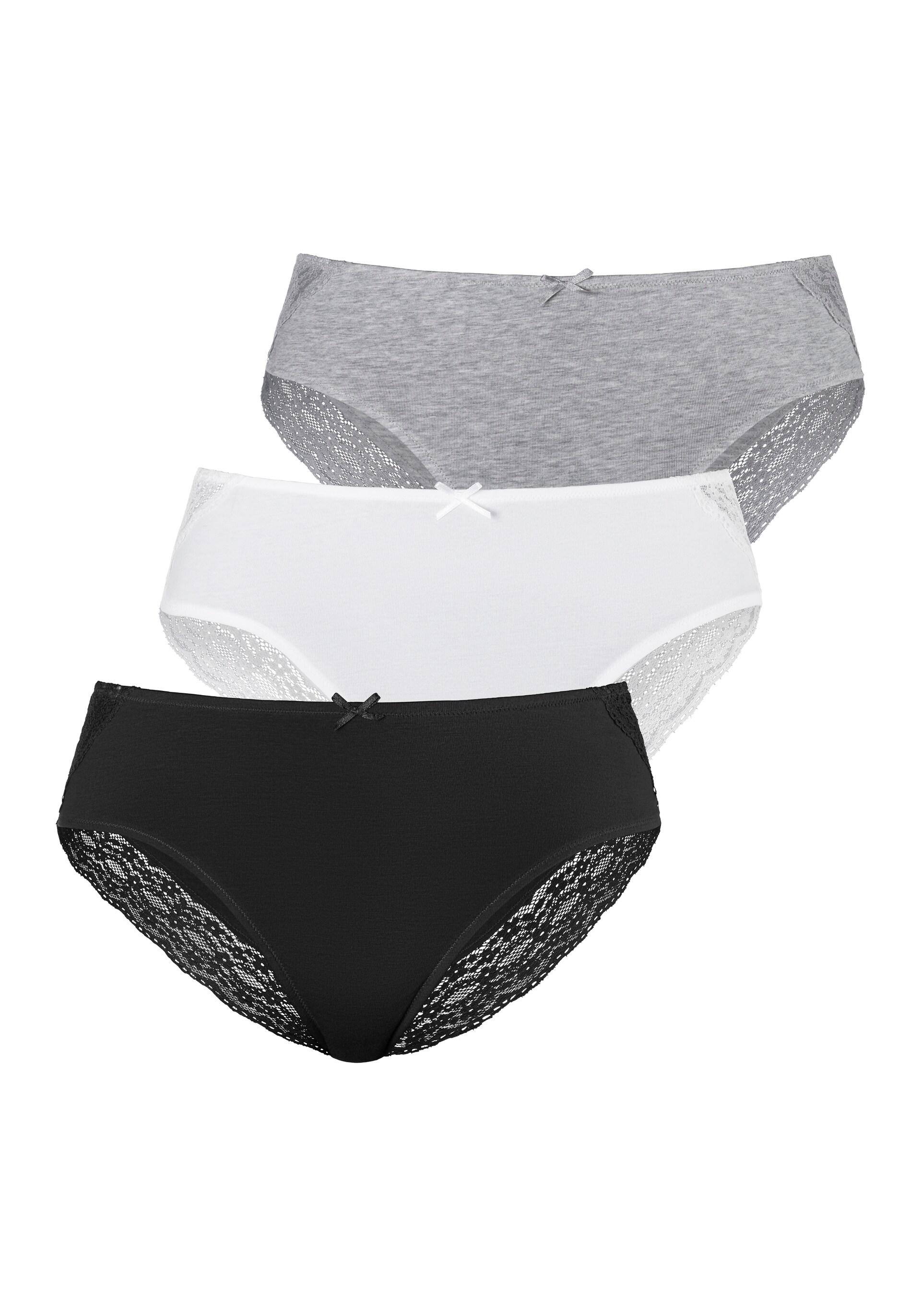 VIVANCE by LASCANA Hipster grå / svart trosor dam – bild 2