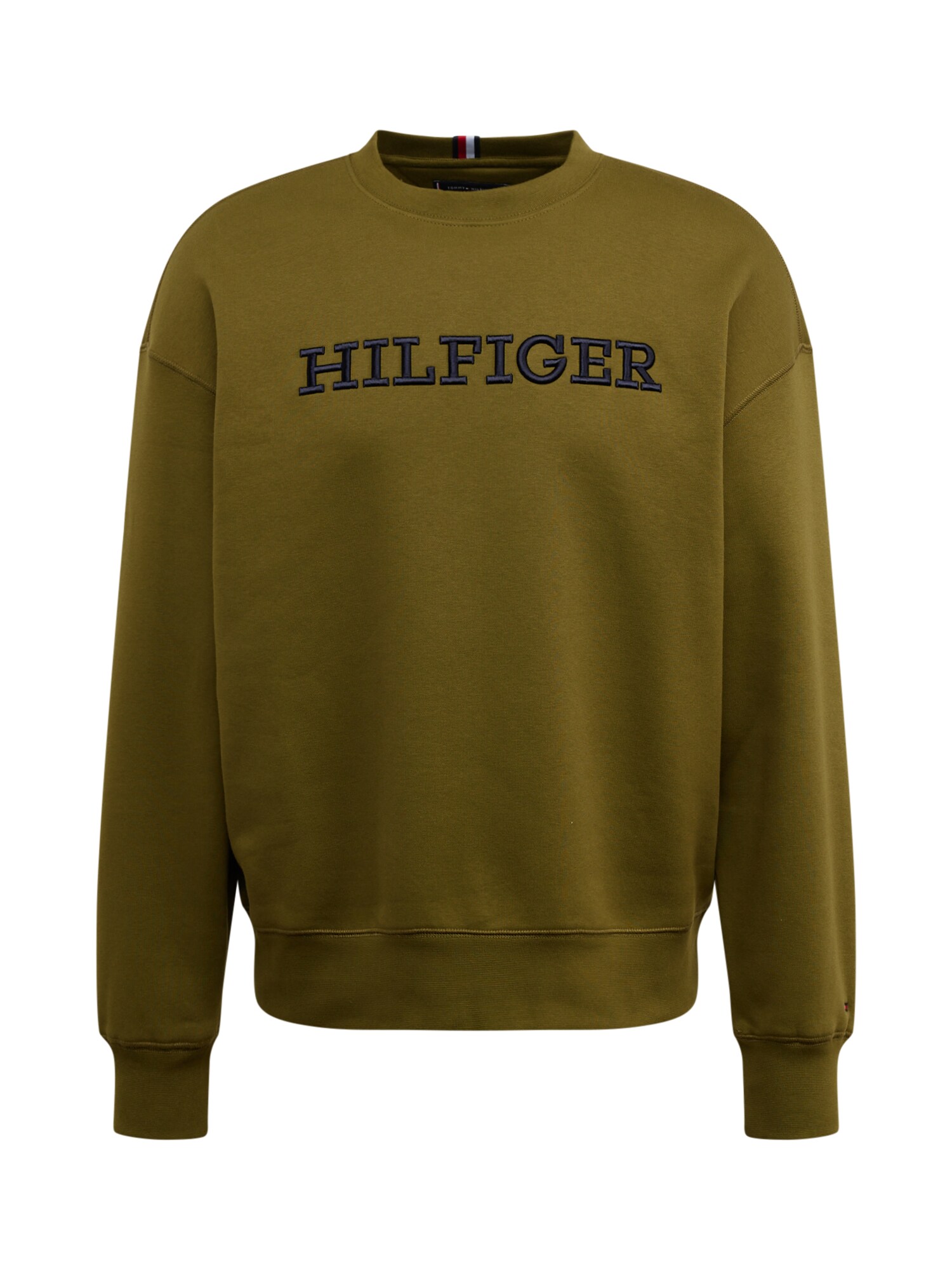 TOMMY HILFIGER Majica  mornarska / oliva