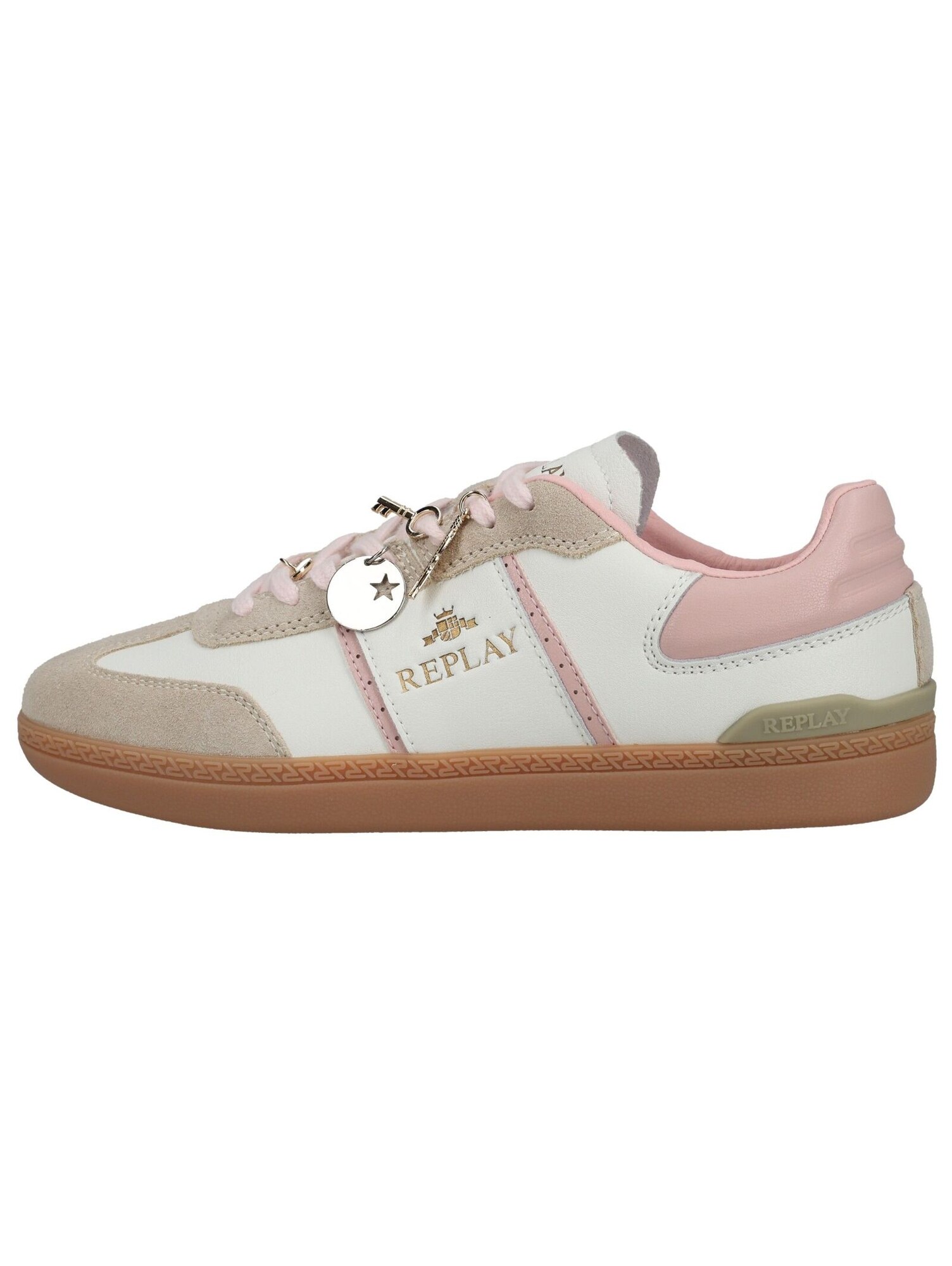 REPLAY Zapatillas deportivas bajas oro / taupe / rosé / blanco – imagen 2
