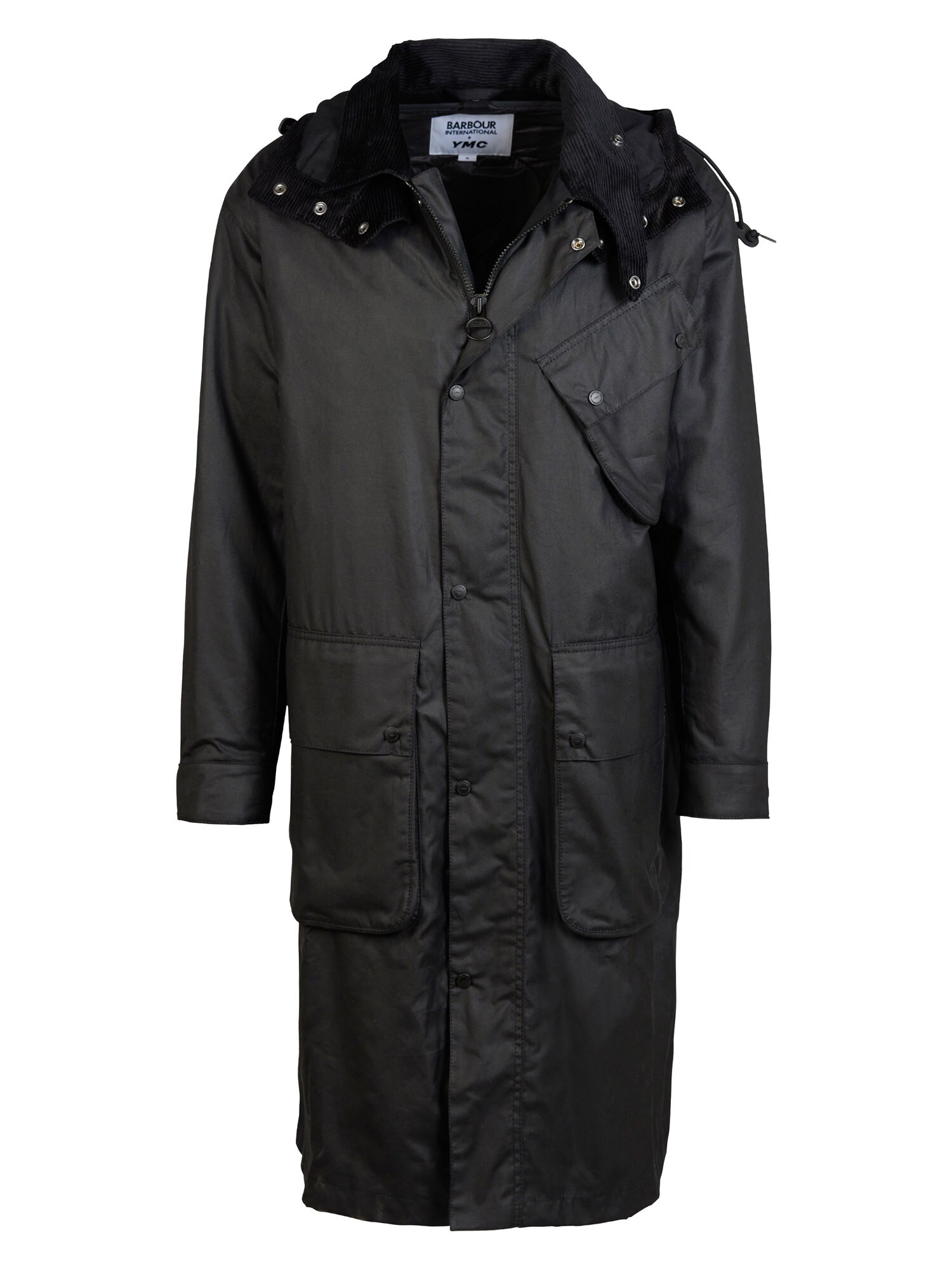 Barbour International Sobretudo meia-estação 'BARBOUR INTERNATIONAL X YMC'  preto