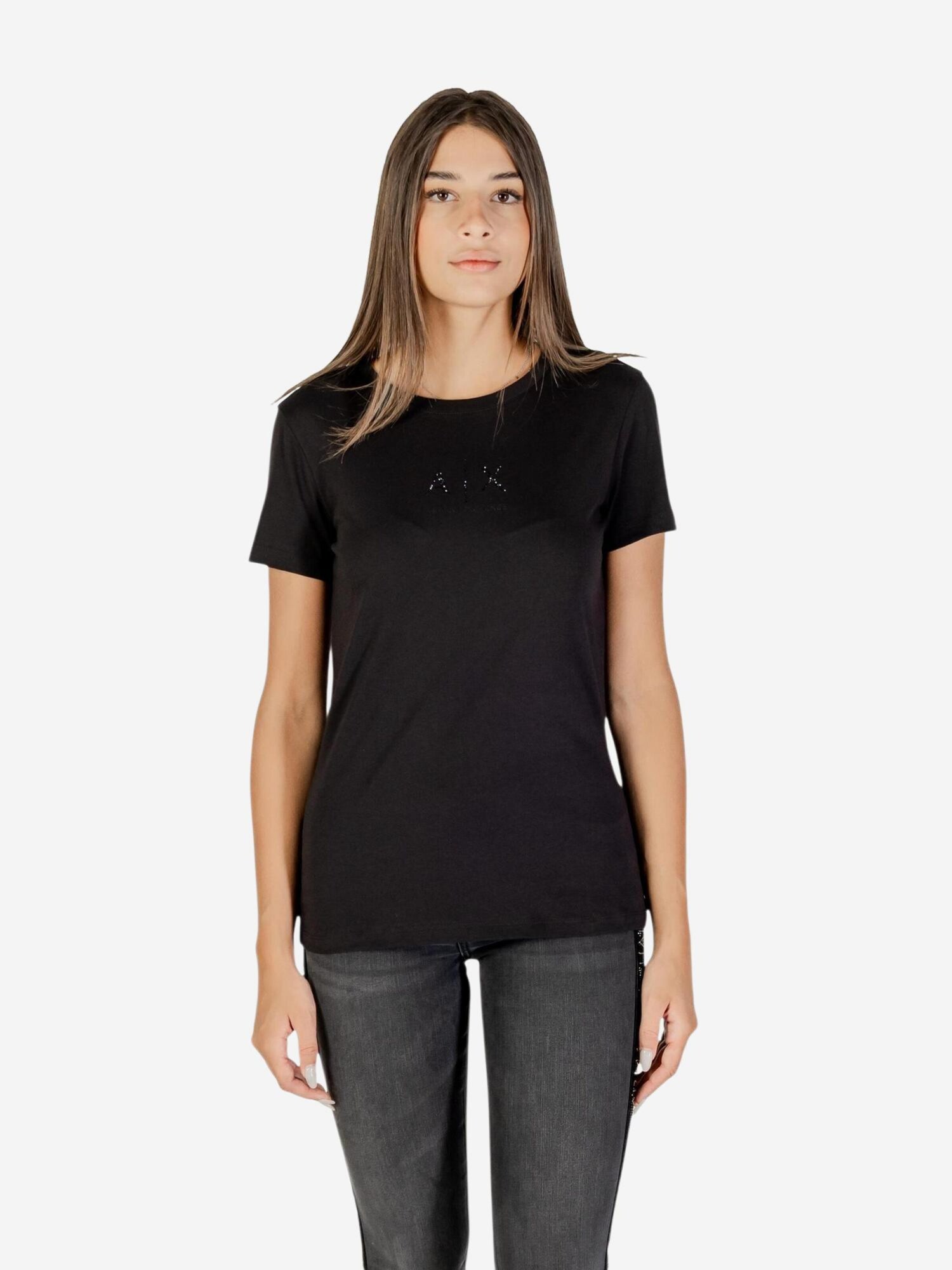ARMANI EXCHANGE Camiseta negro – imagen 2