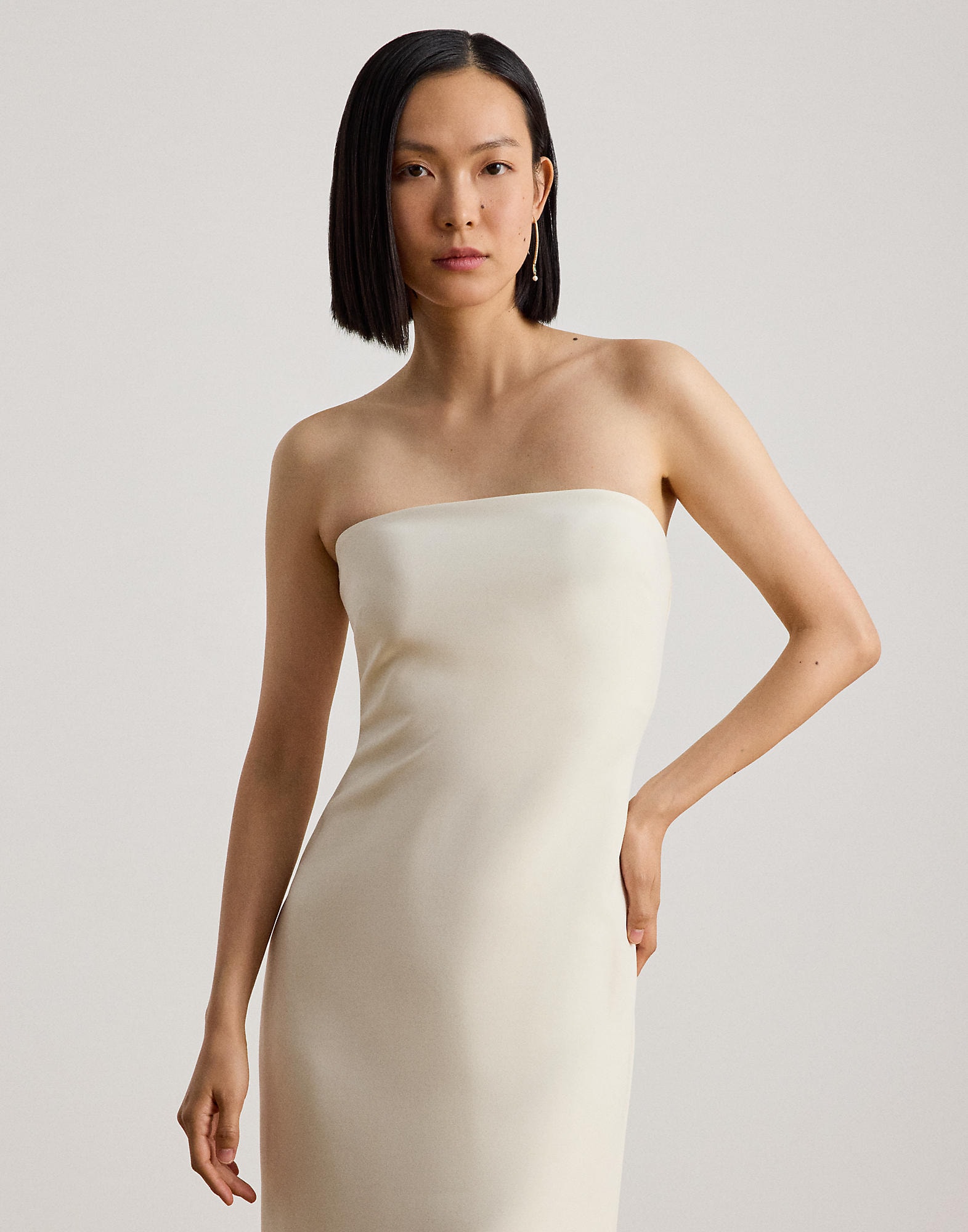Lauren Ralph Lauren Vestido  crema – imagen 11