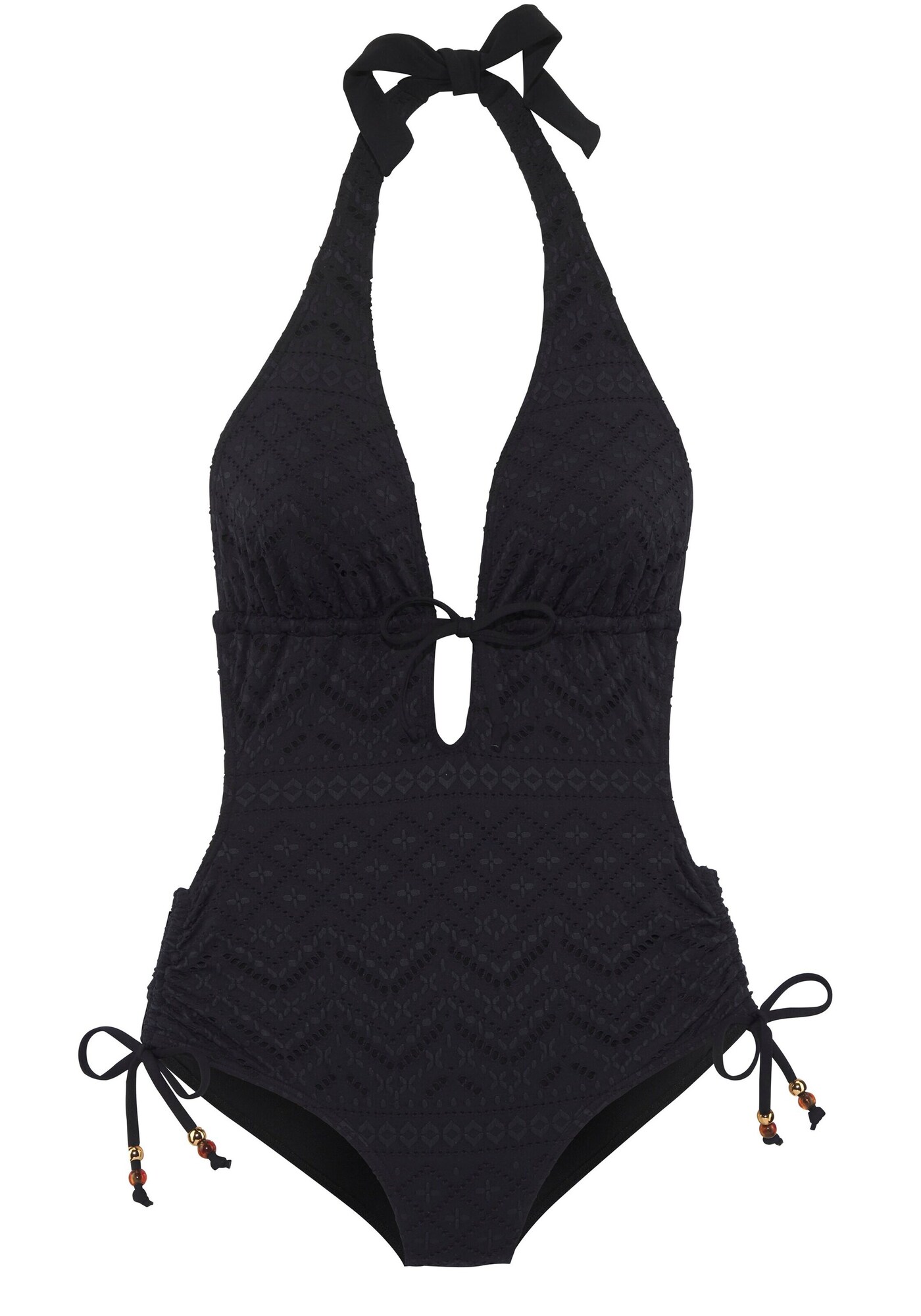 LASCANA Costum de baie întreg  negru