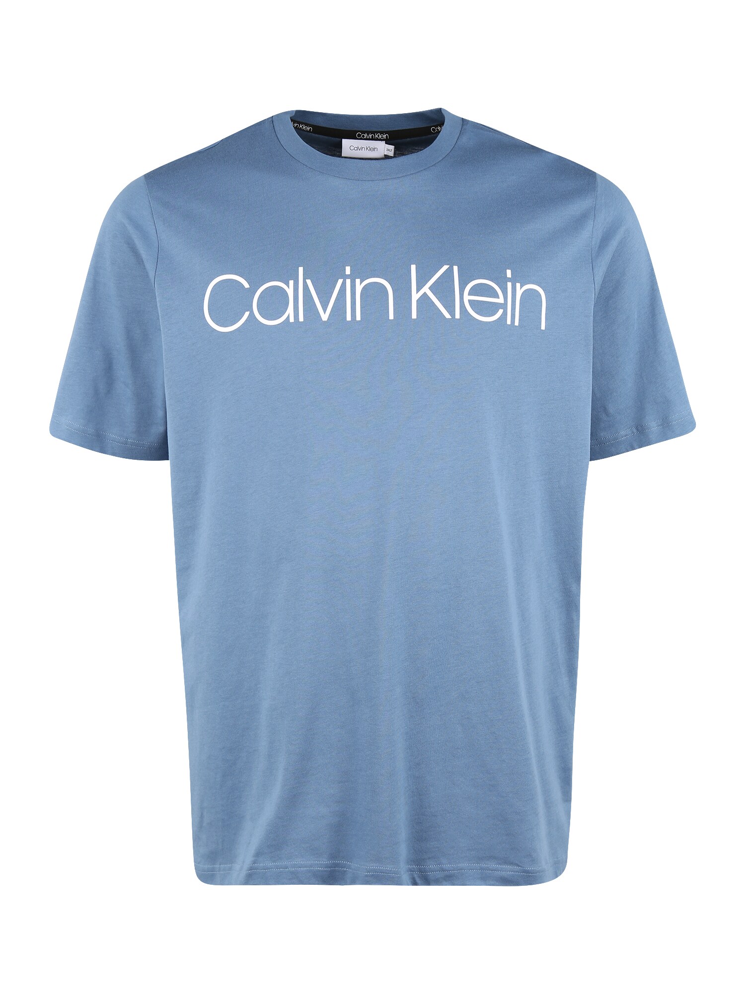 Calvin Klein Marškinėliai  mėlyna / balta