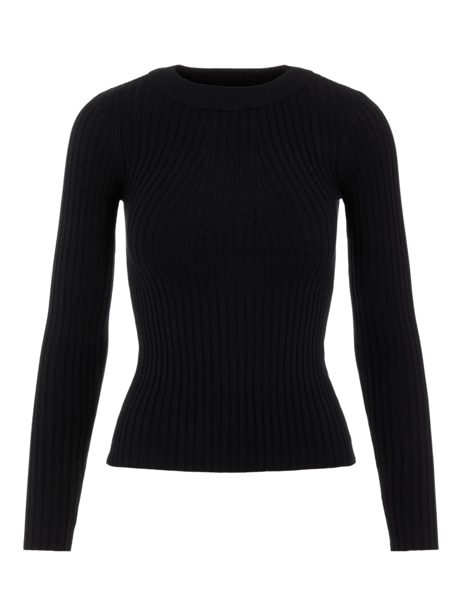 PIECES Pulover Crista  negru