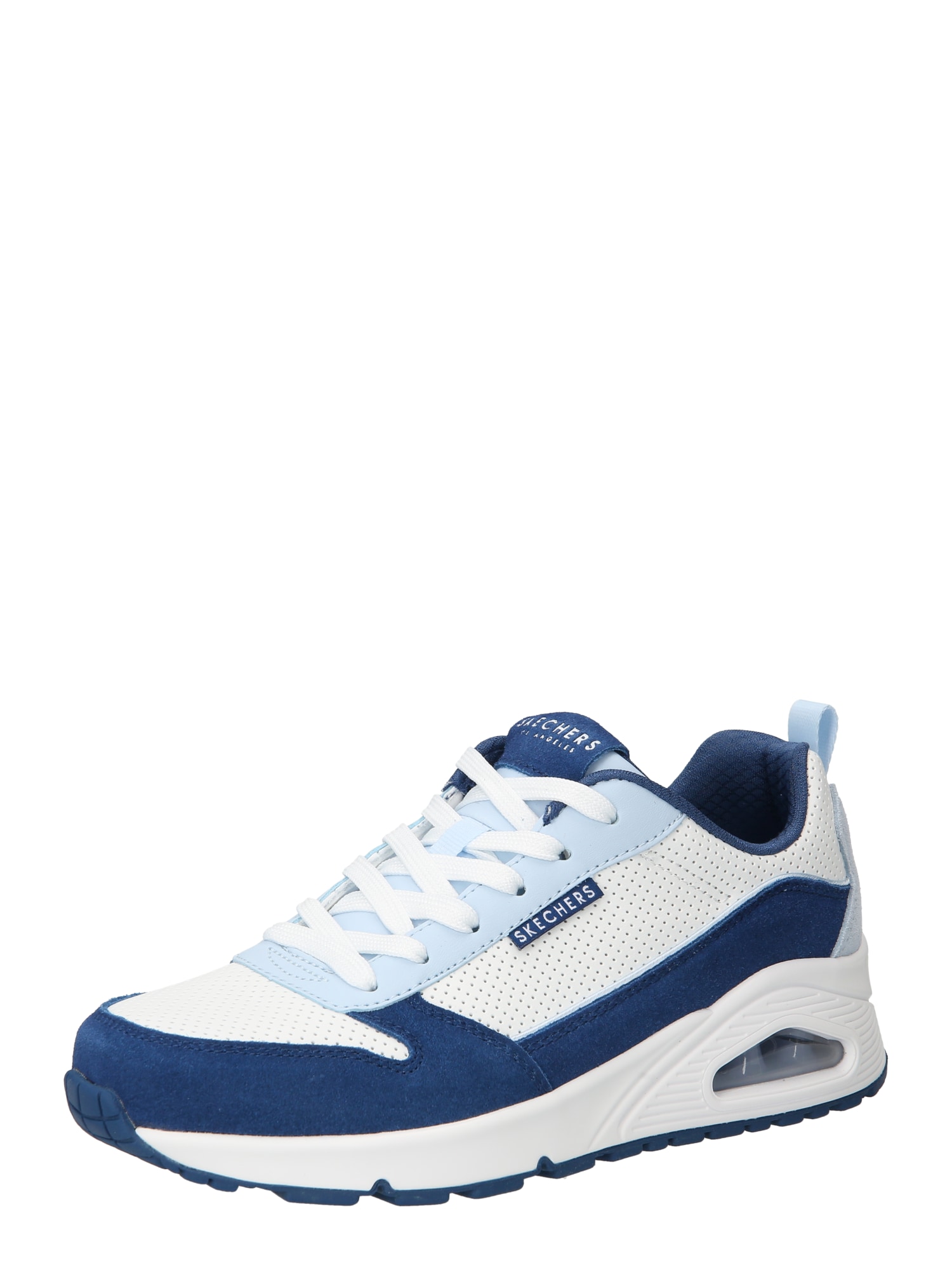 SKECHERS Sneaker low Uno 2 - Much Fun  albastru gențiană / albastru deschis / alb