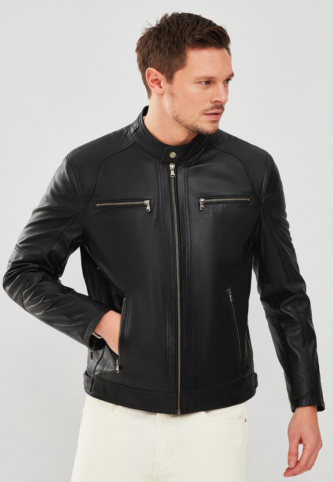 Derimod Chaqueta de entretiempo negro