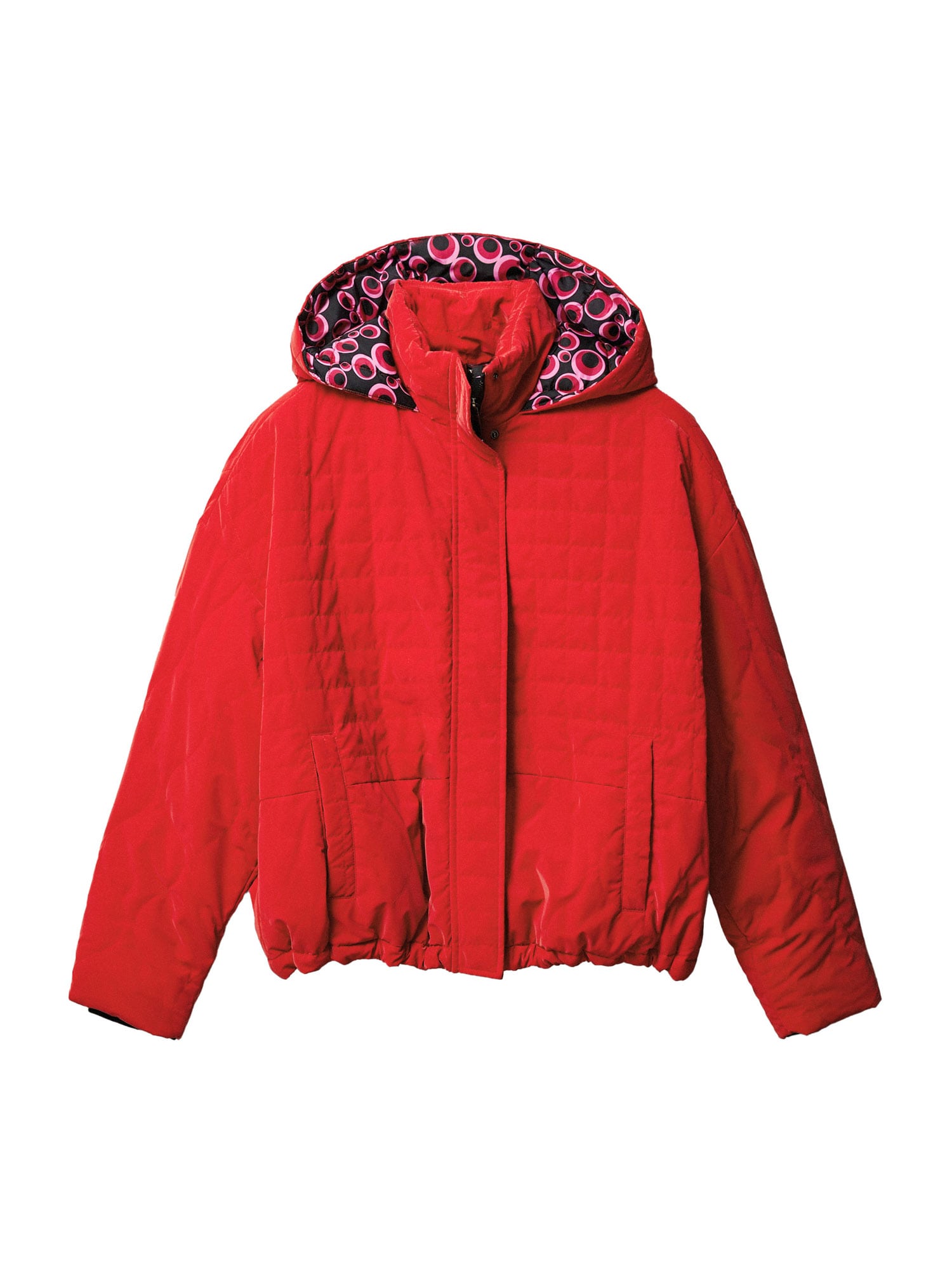 Desigual Zimska jakna  rdeča