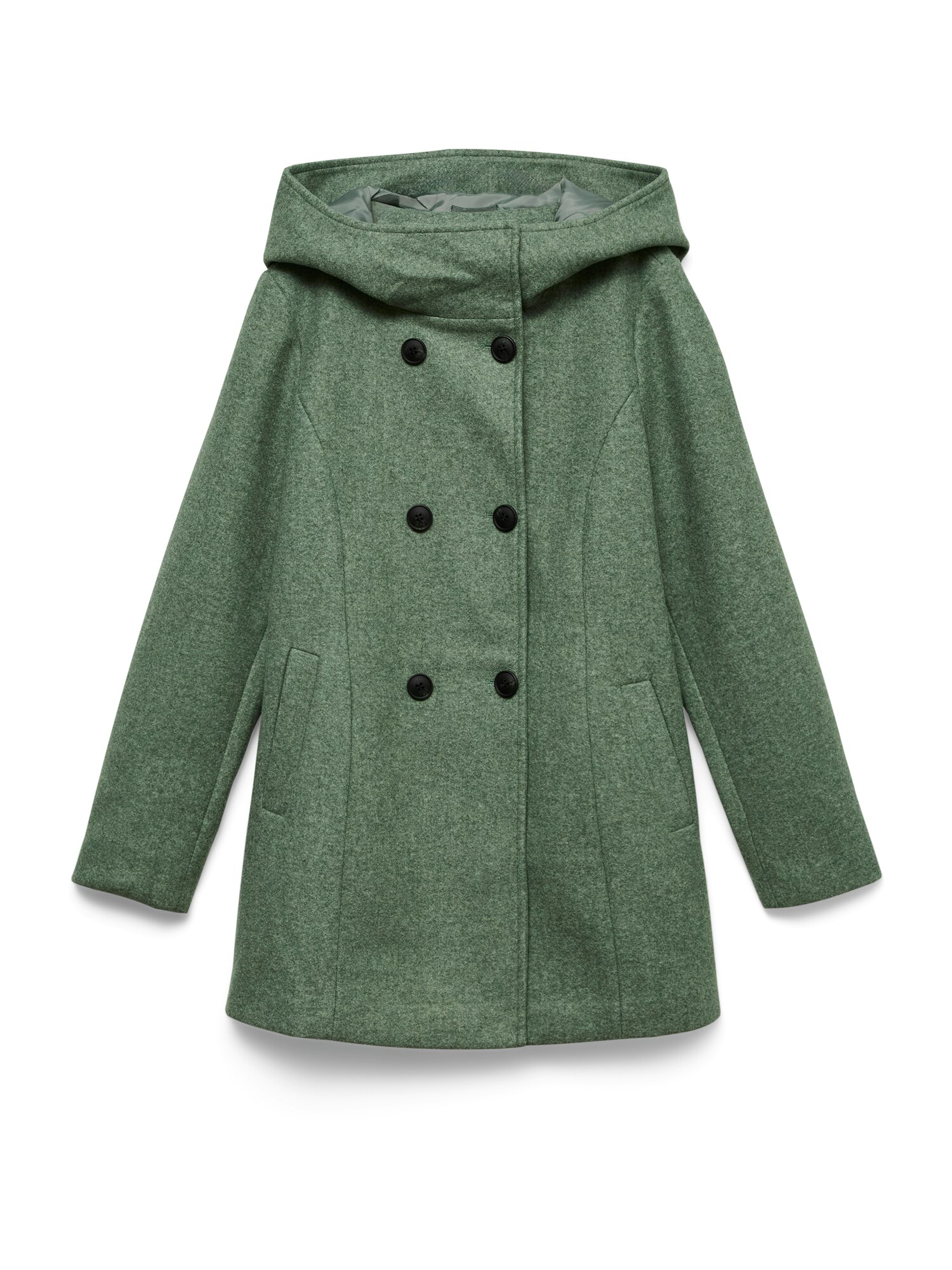 VERO MODA Palton de primăvară-toamnă  verde jad