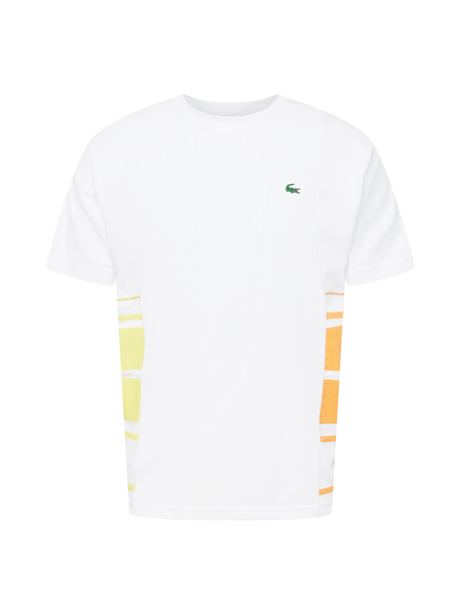 Lacoste Sport Sportiniai marškinėliai geltona / oranžinė / balta