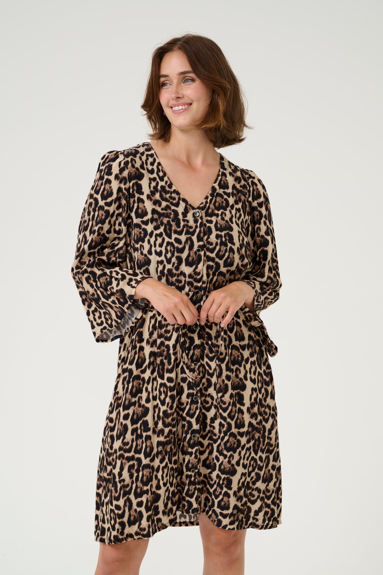 Thumbnail - Kaffe Kleid Pedra