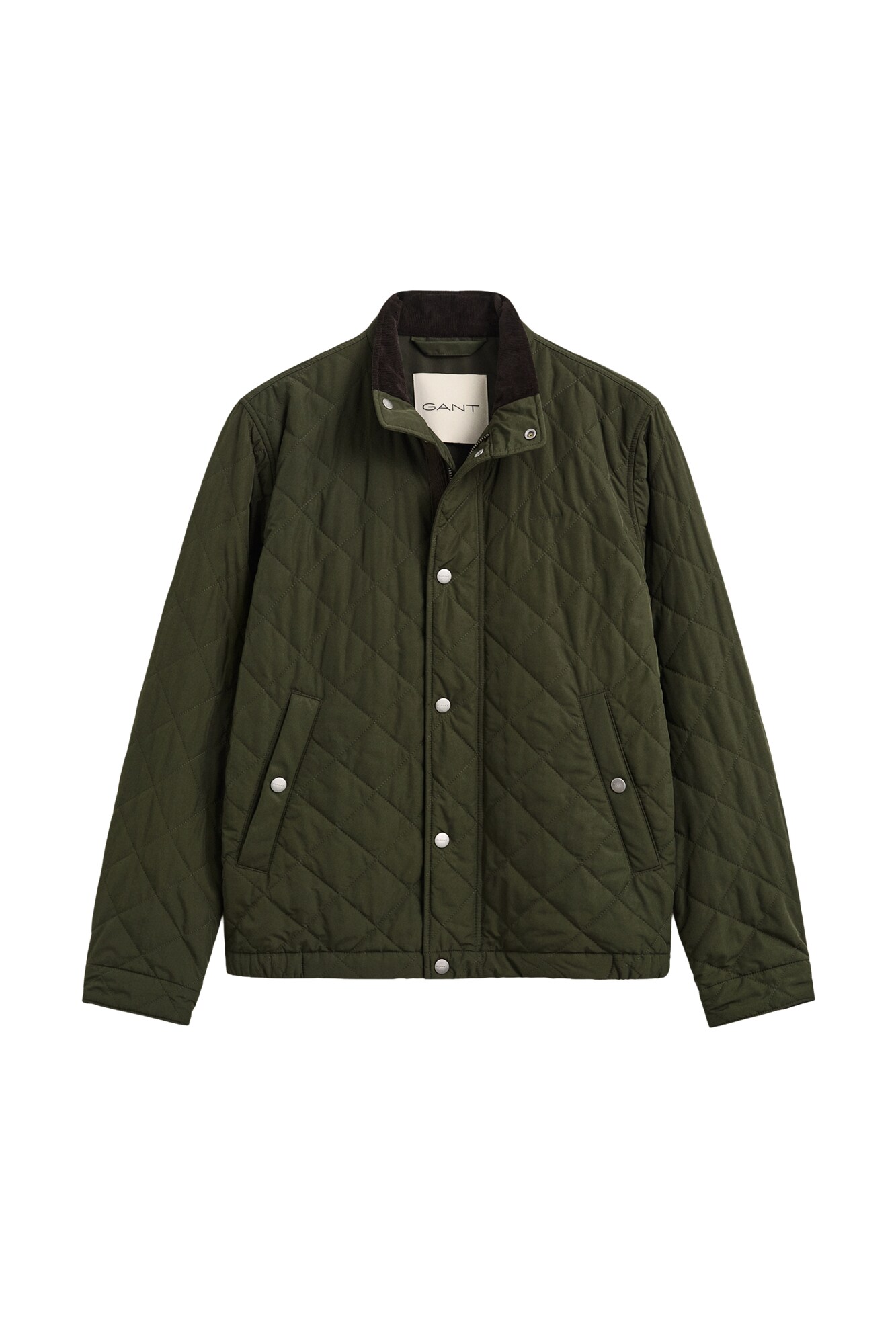 GANT Geacă de primăvară-toamnă CLASSIC verde