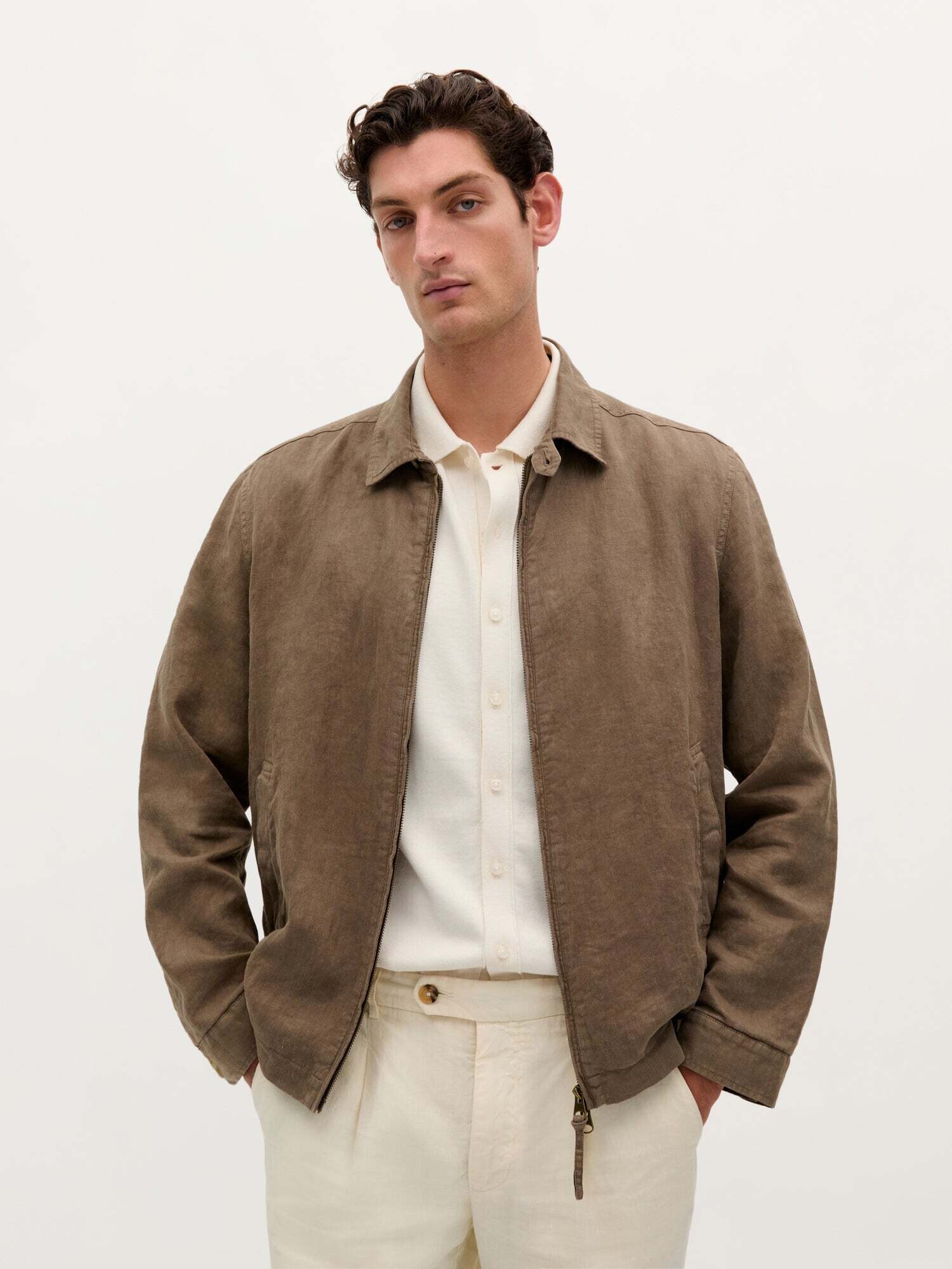 Thumbnail - Scalpers B Linen Jacket
