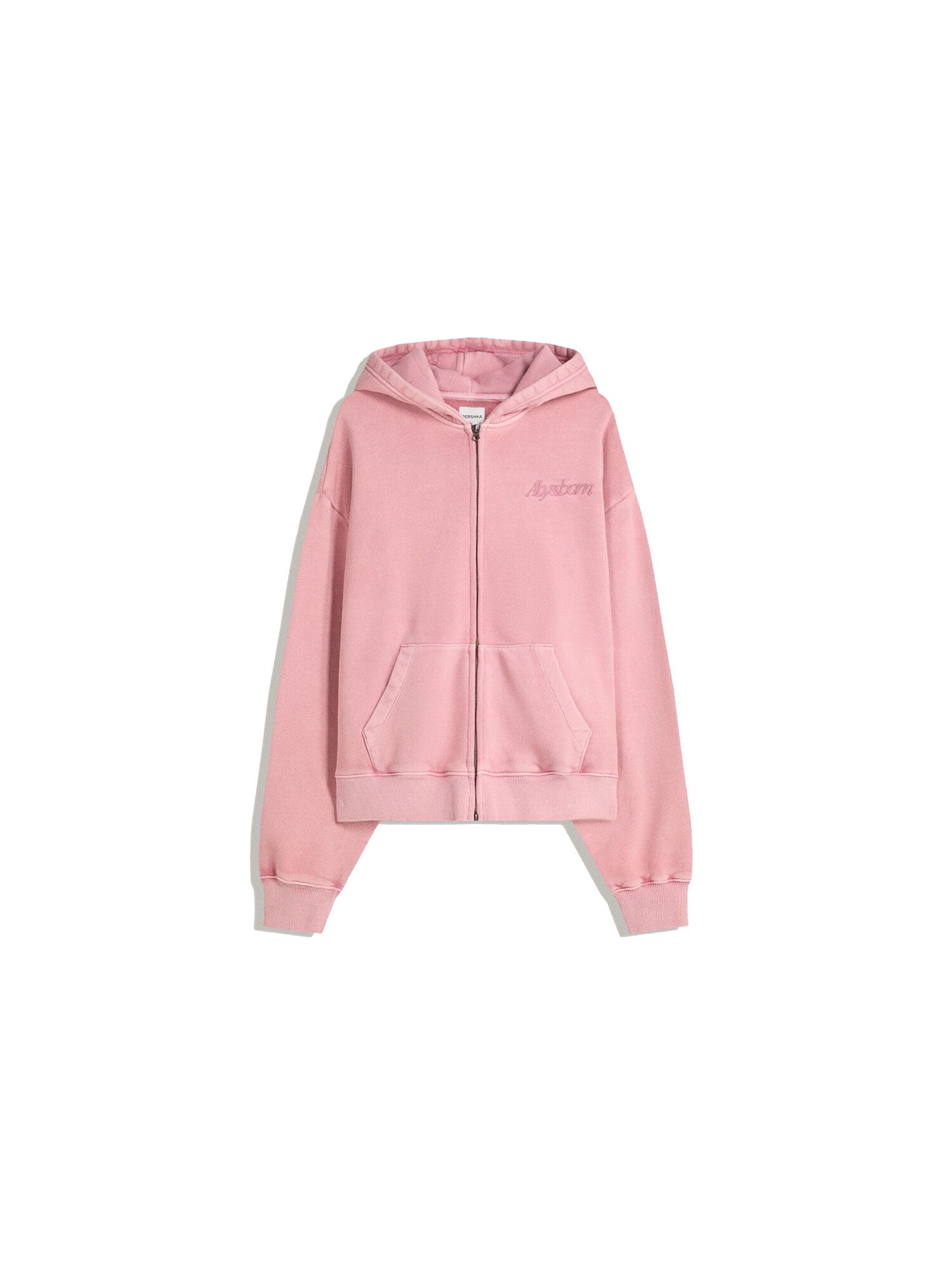 Bershka Tréning dzseki  magenta / fáradt rózsaszín akciós termékkép 1