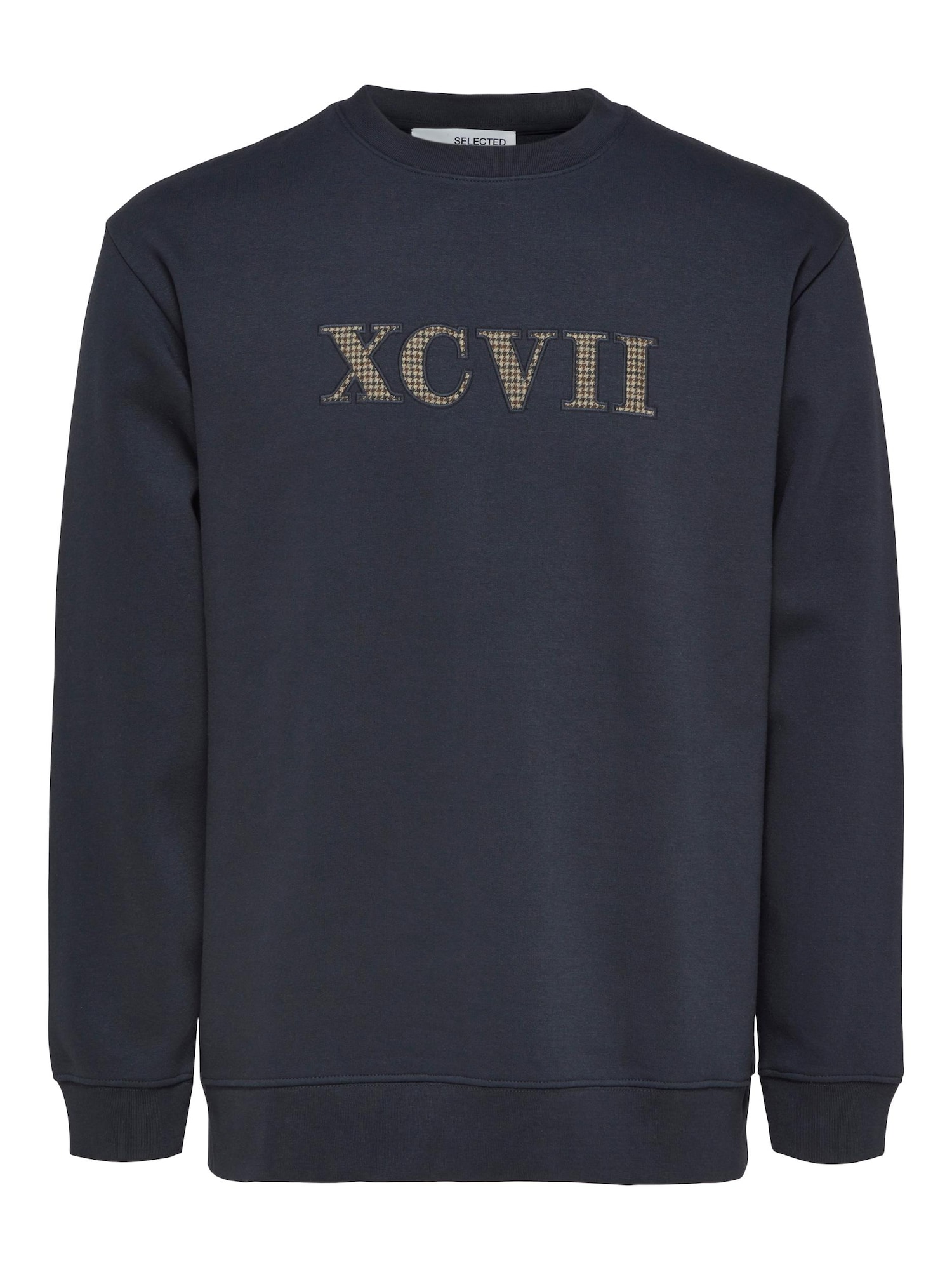 Selected Homme SELECTED HOMME Sweatshirt beige / nachtblau / braun