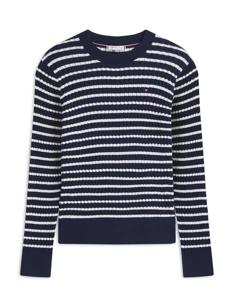 TOMMY HILFIGER Pullover Damen Größe XXL navy / weiß