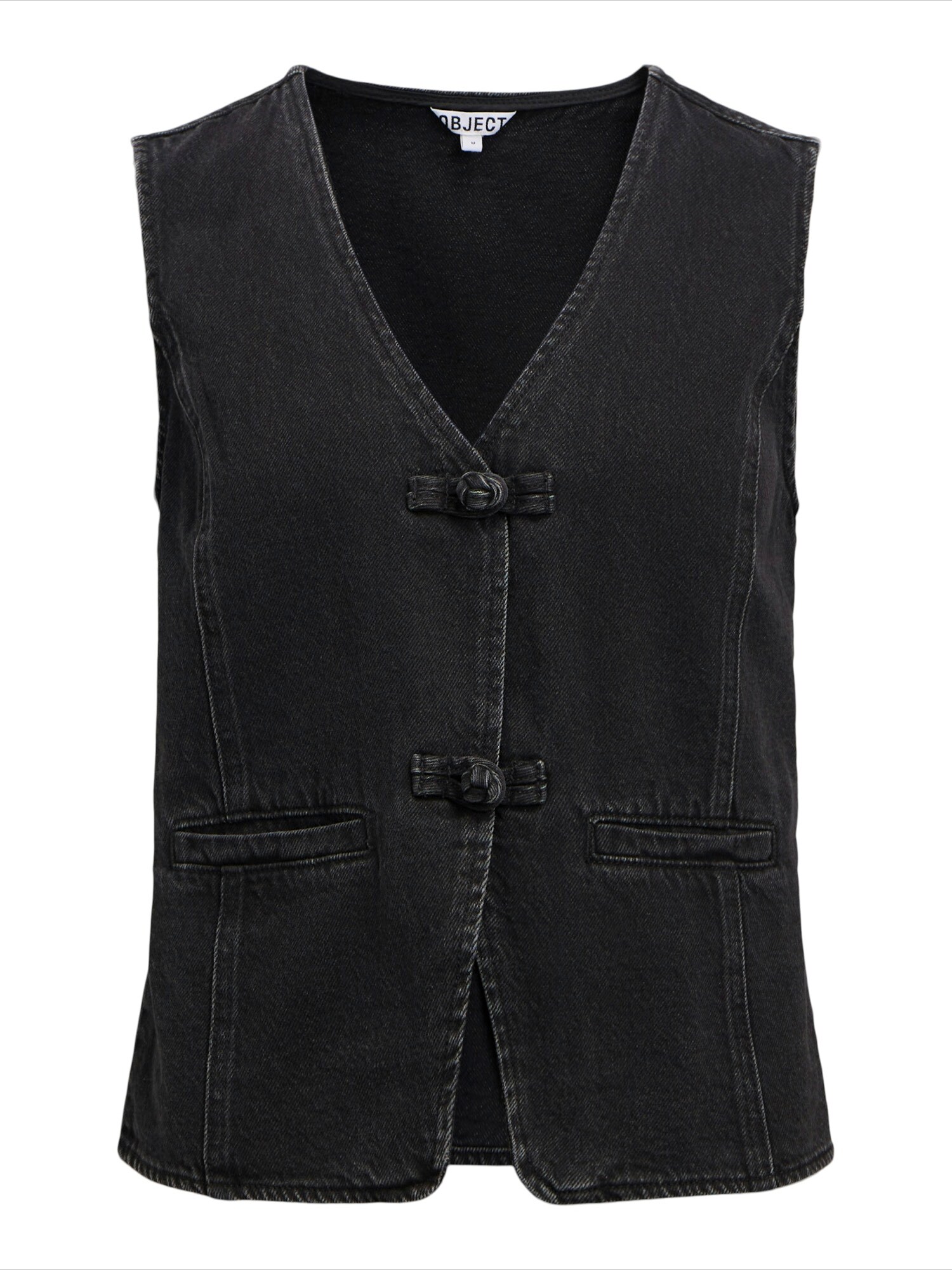 OBJECT Chaleco  negro denim