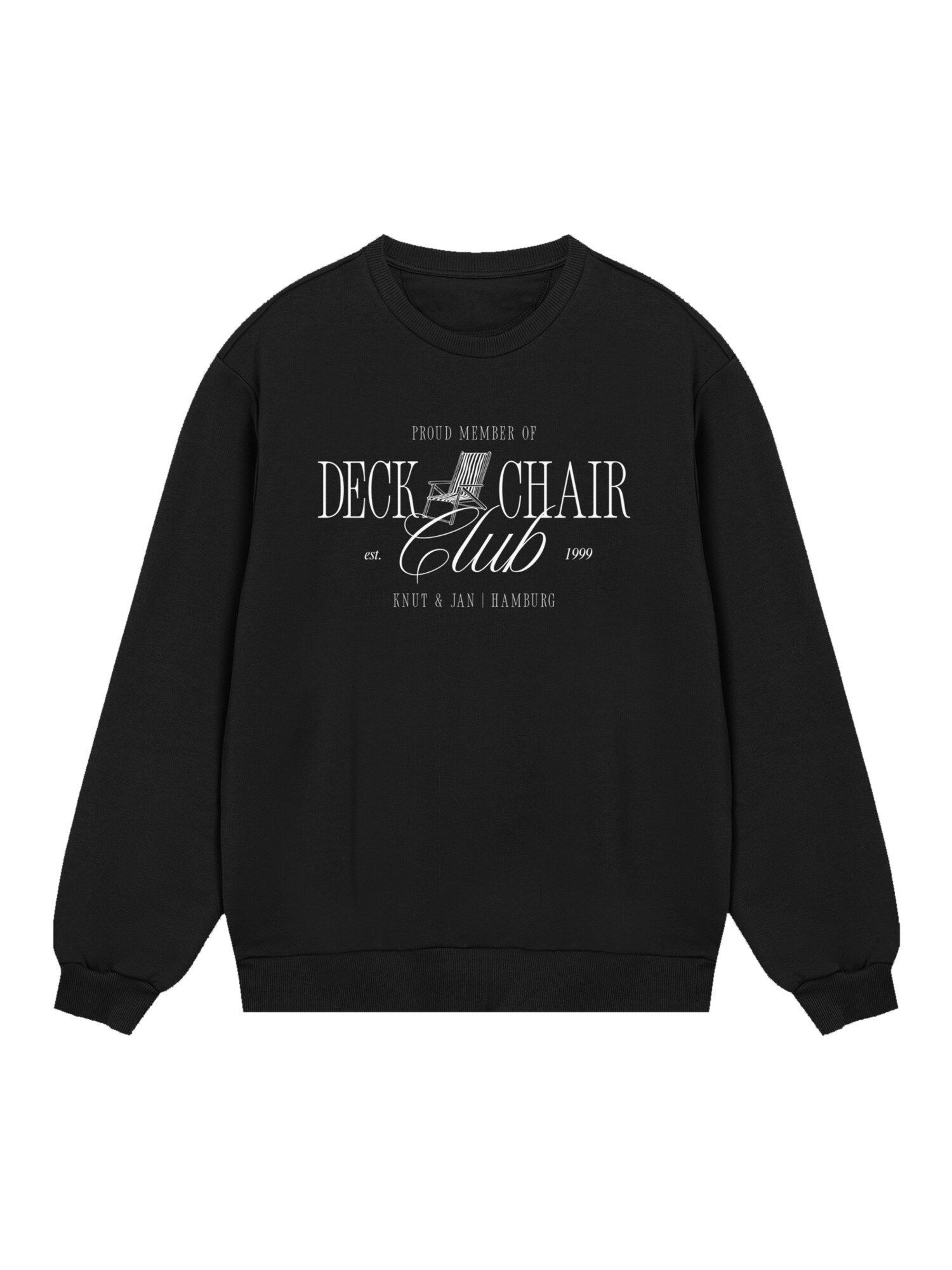 Thumbnail - Sweatshirt 'Deck Chair Club Knut und Jan'