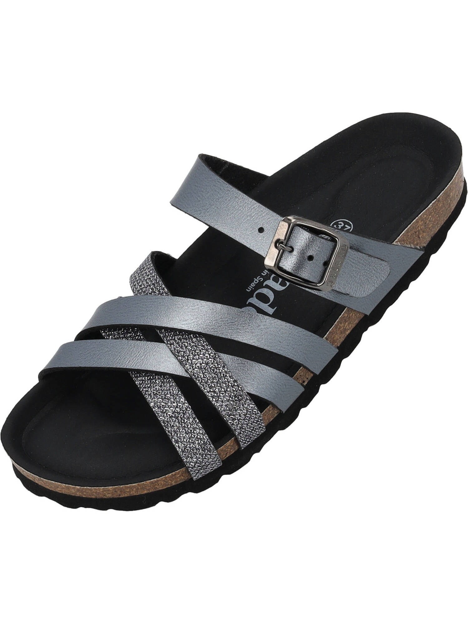 Palado Saboți Novati  gri / argintiu