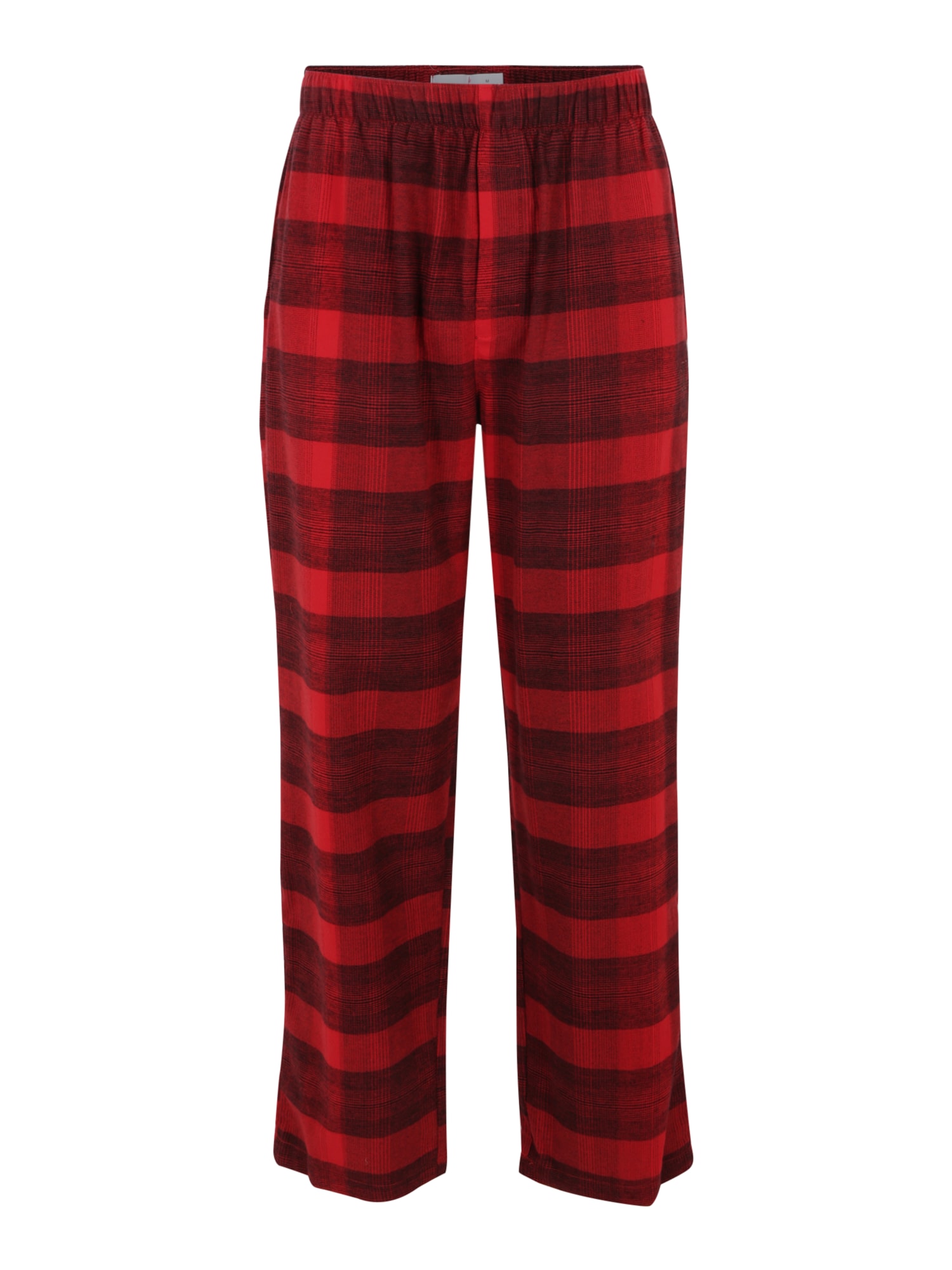Calvin Klein Underwear Панталон пижама  червено / черно