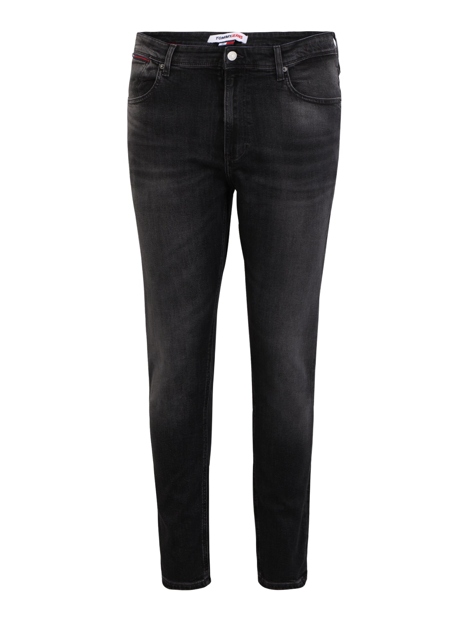 Tommy Jeans Plus Džinsai juodo džinso spalva