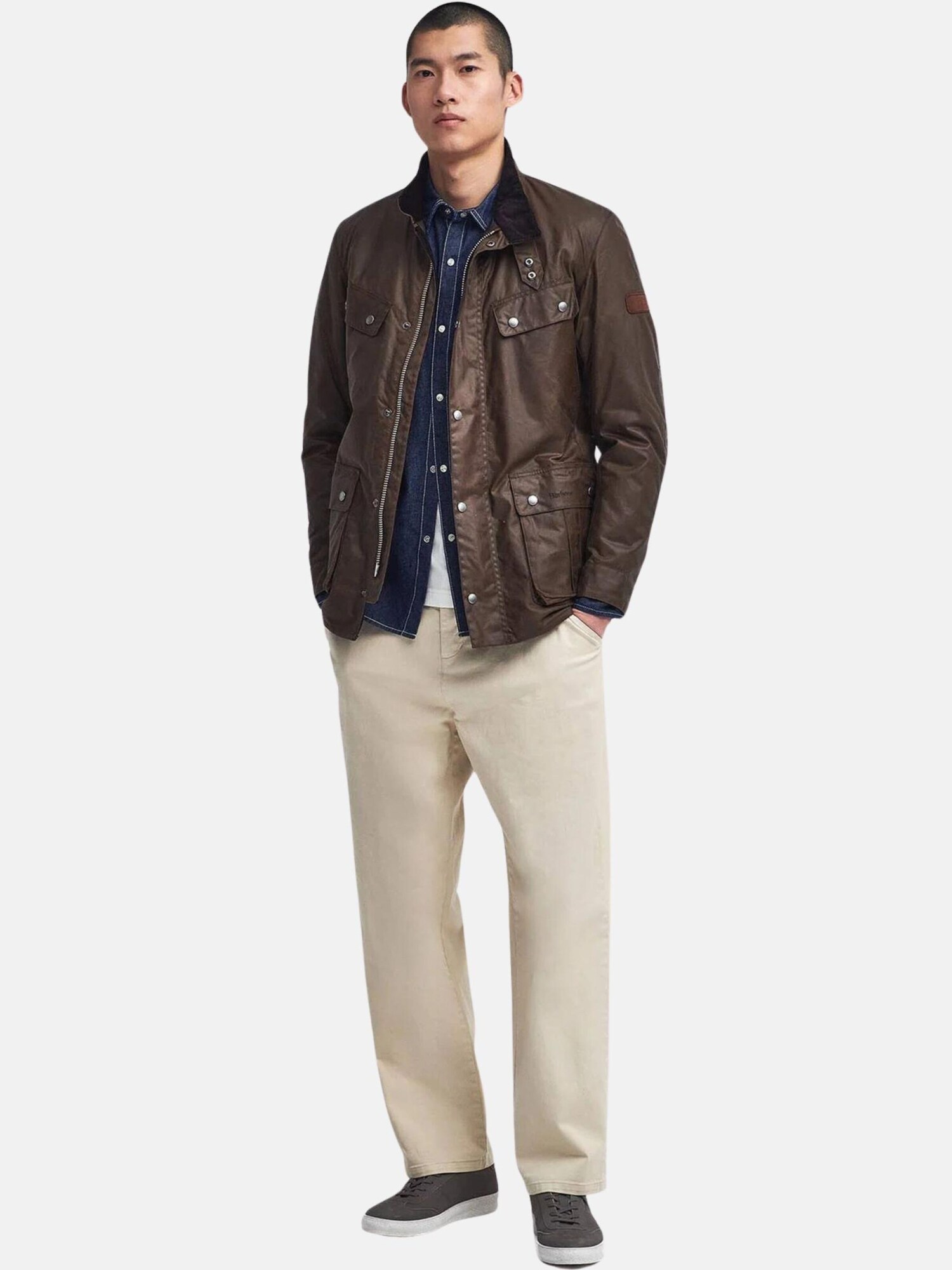 Barbour International Chaqueta de invierno 'DUKE'  marrón – imagen 2