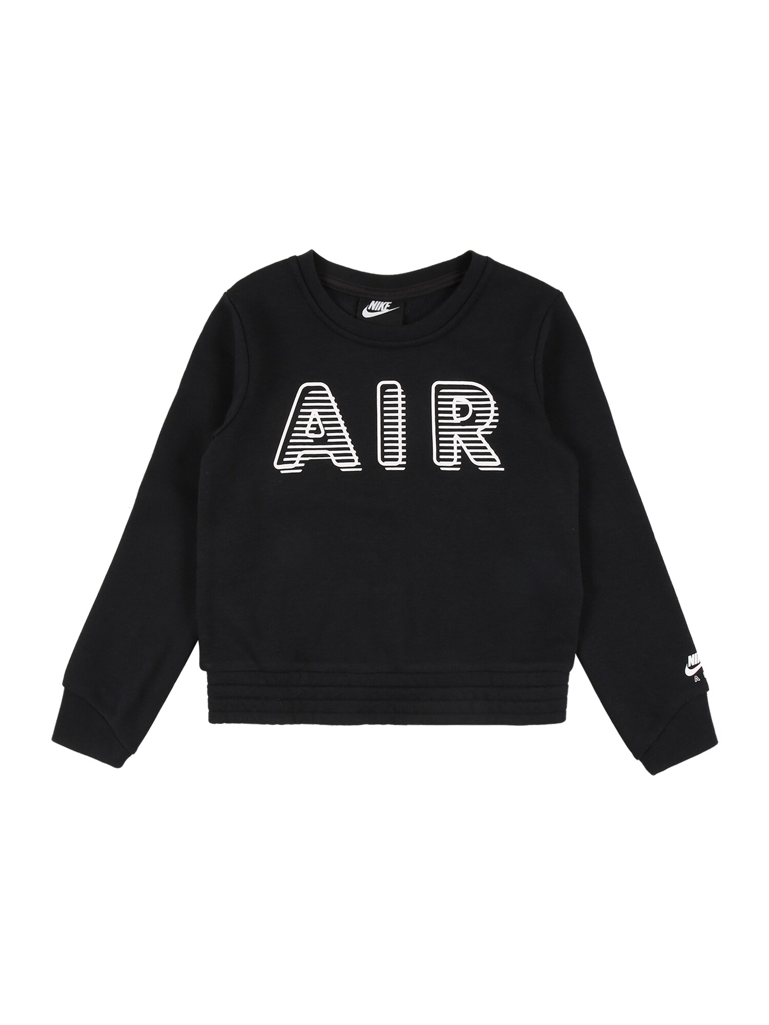 Nike Sportswear Megztinis be užsegimo  juoda / balta
