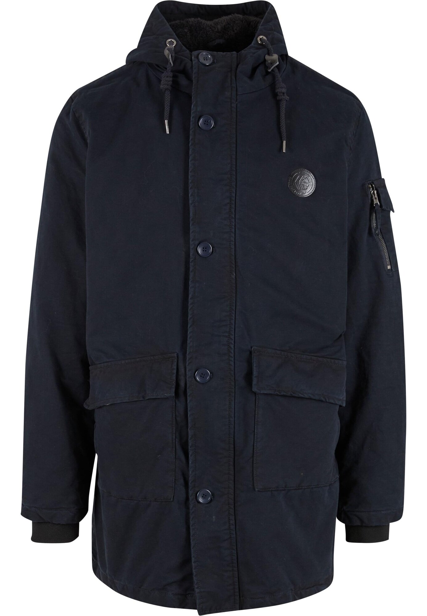 INDICODE JEANS Parca de entretiempo 'Idahoe'  azul oscuro