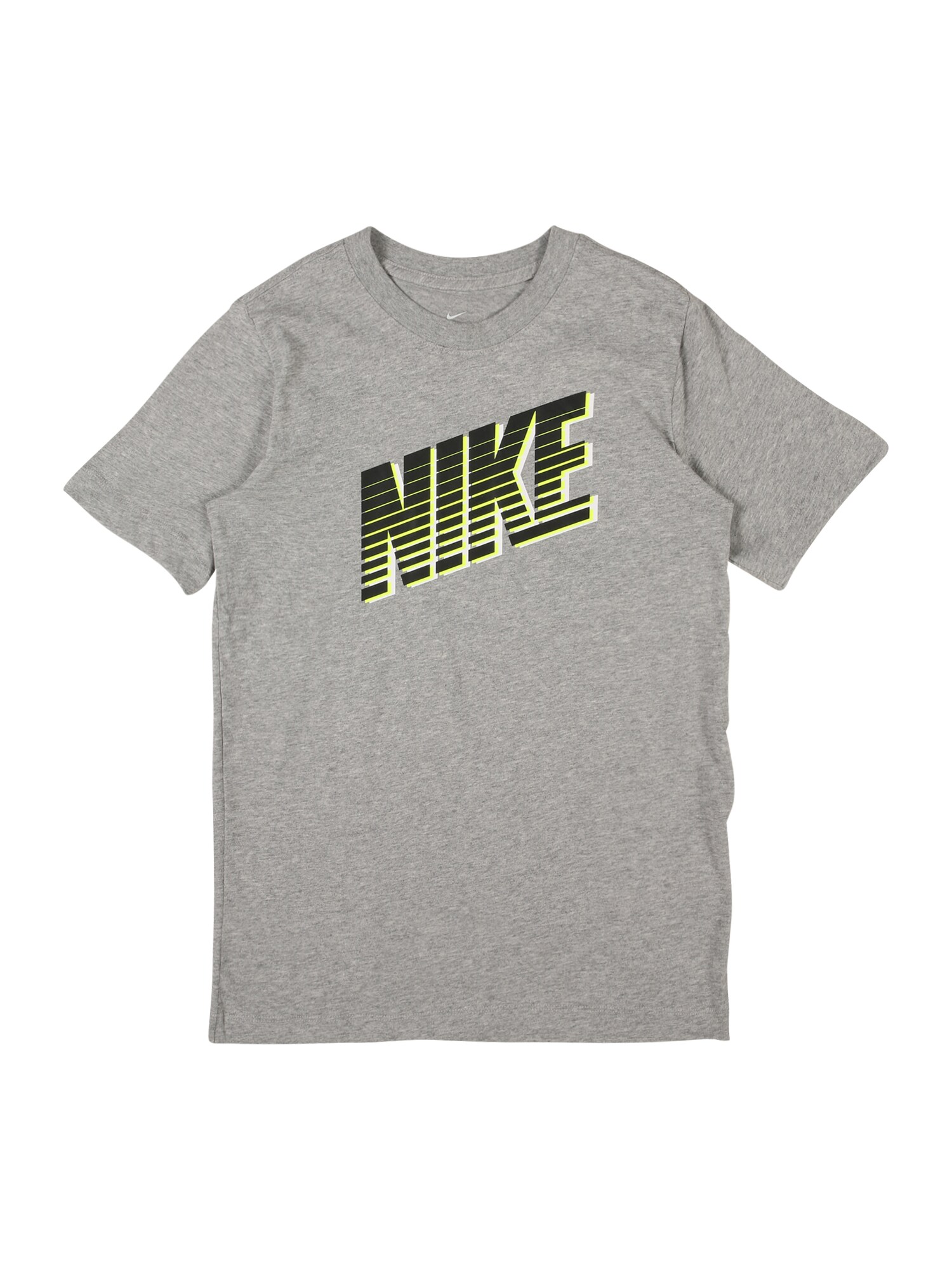 Nike Sportswear Marškinėliai  margai pilka / juoda / balta / geltona