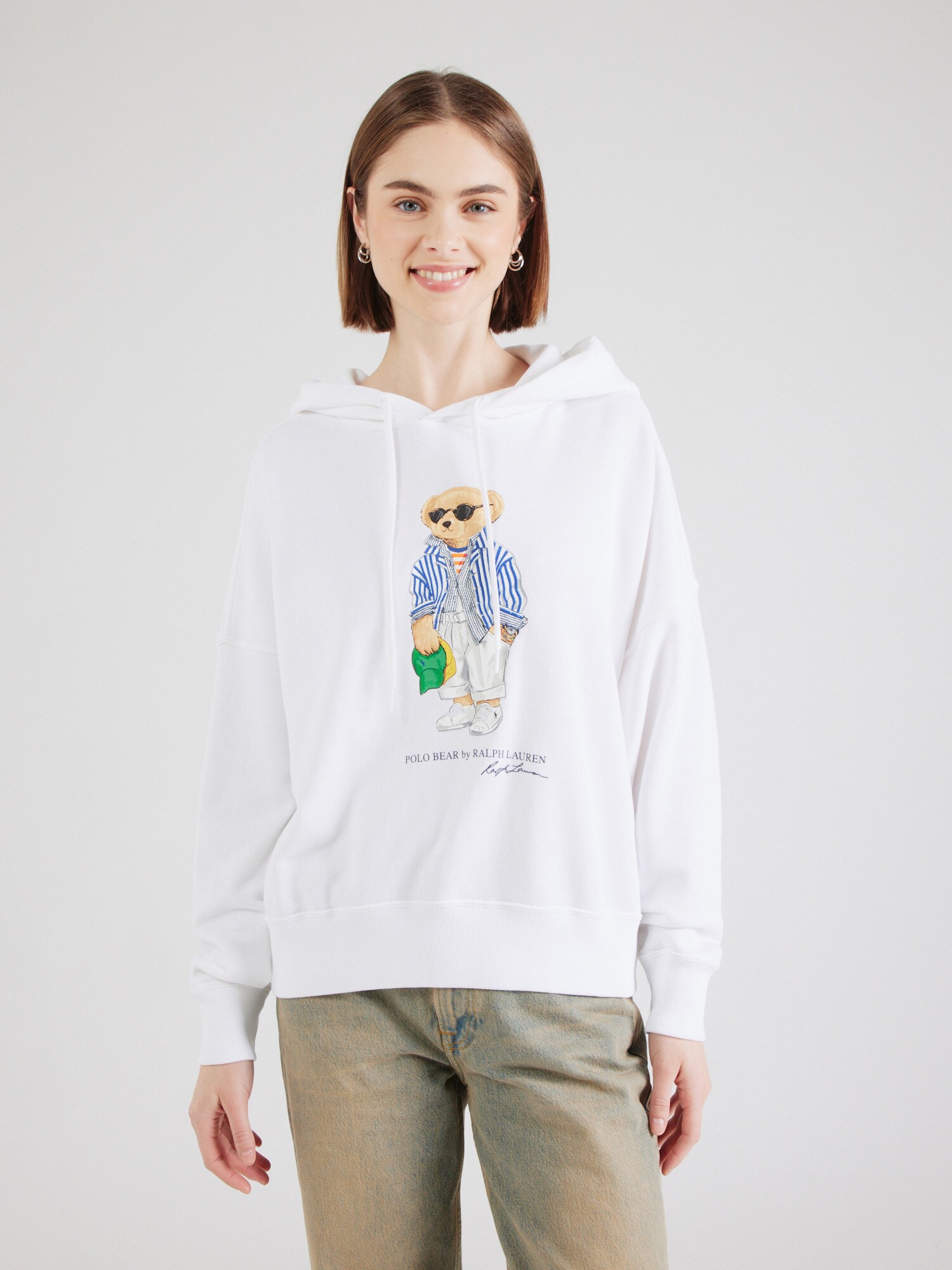 Polo Ralph Lauren Tréning póló  kék / világosbarna / jáde / fehér termék 2. képe