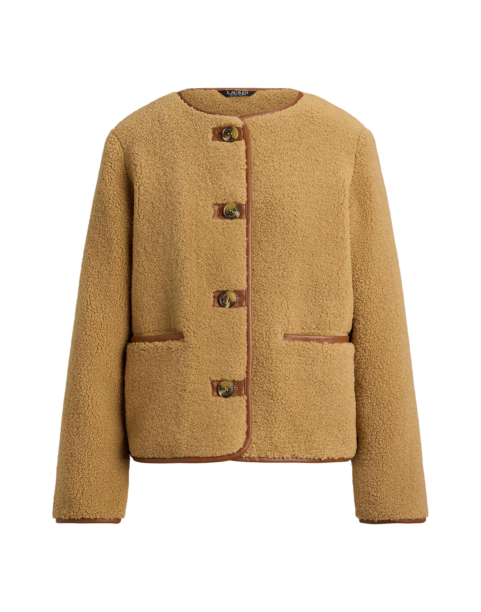 Lauren Ralph Lauren Chaqueta de entretiempo camelo / marrón