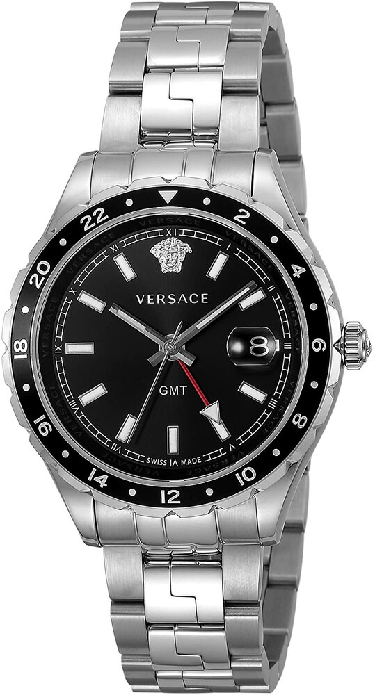 VERSACE Uhr Damen Größe One Size schwarz / silber
