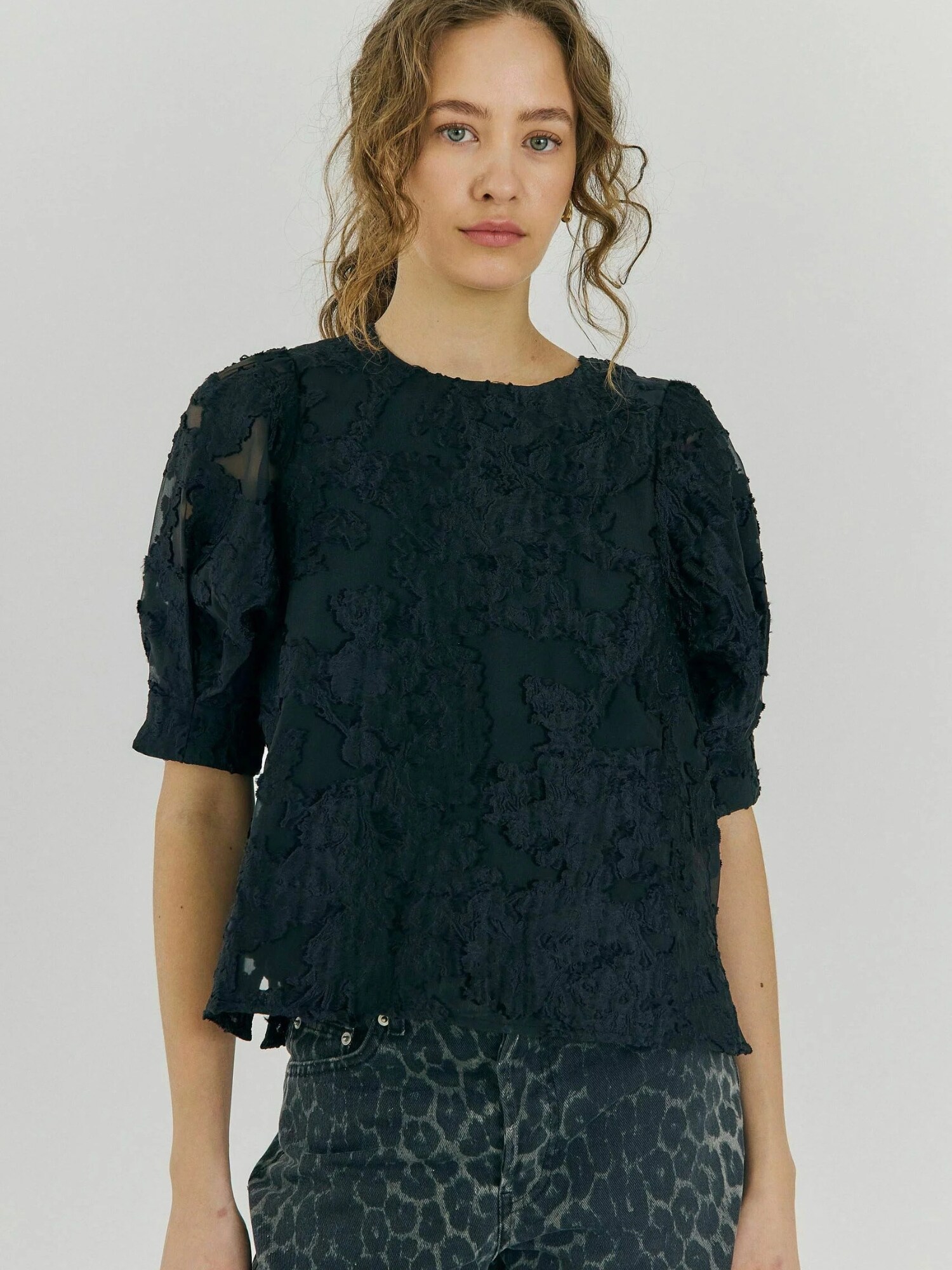 NORR Tricou 'Burna'  negru