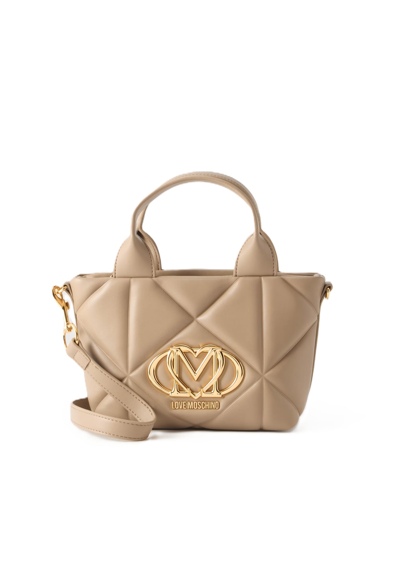 Love Moschino Poșete bej / auriu