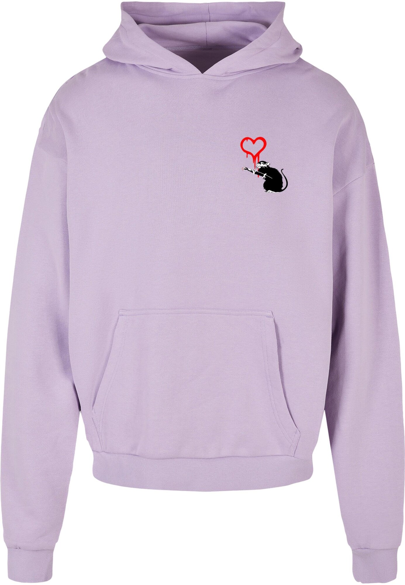 Thumbnail - Merchcode Sweatshirt Banksy - Love Rat