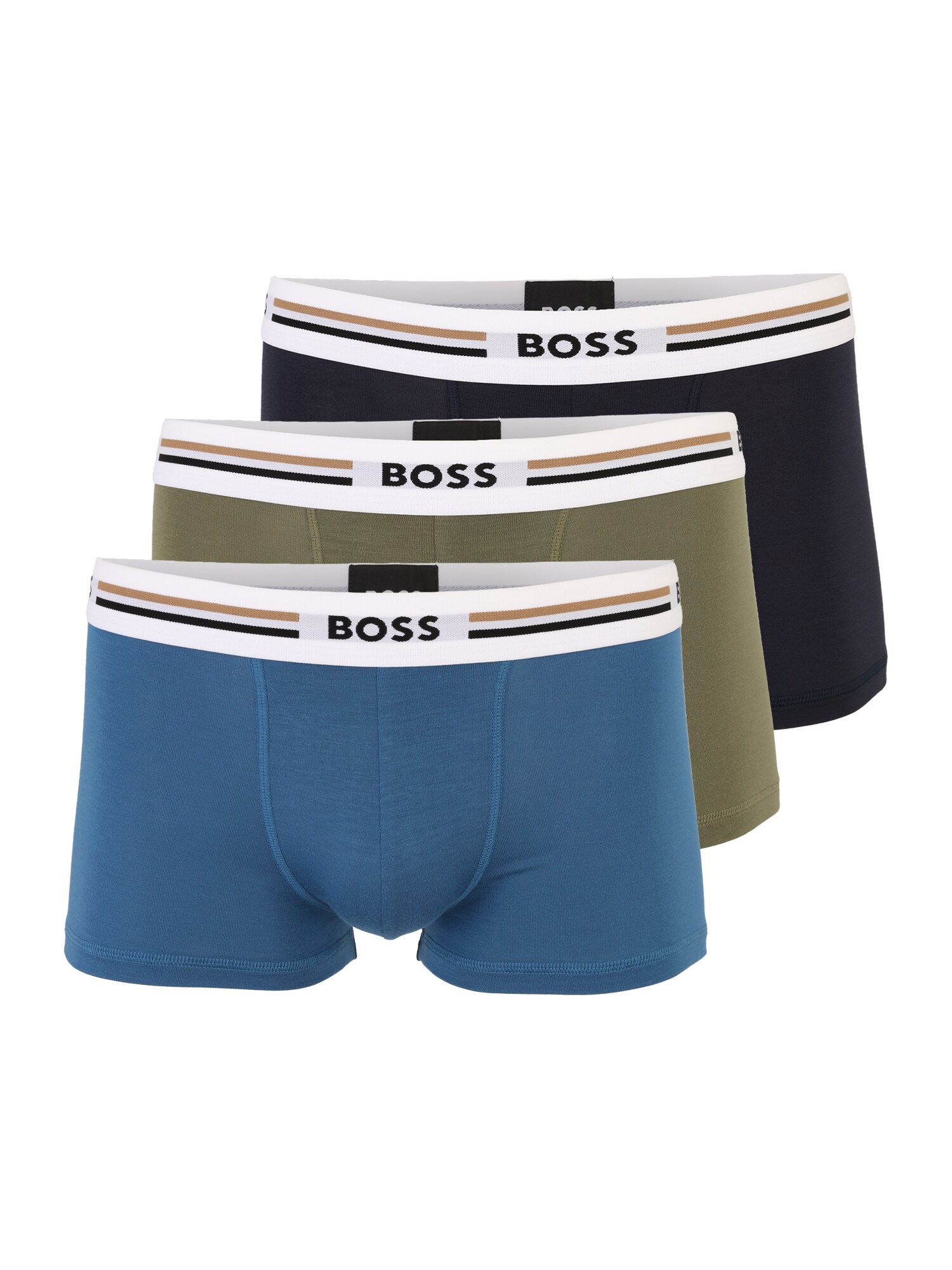 BOSS Boxeri 'Responsible'  safir / oliv / negru