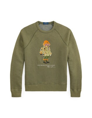 Polo Ralph Lauren Sudadera  oliva / kiwi / naranja / blanco