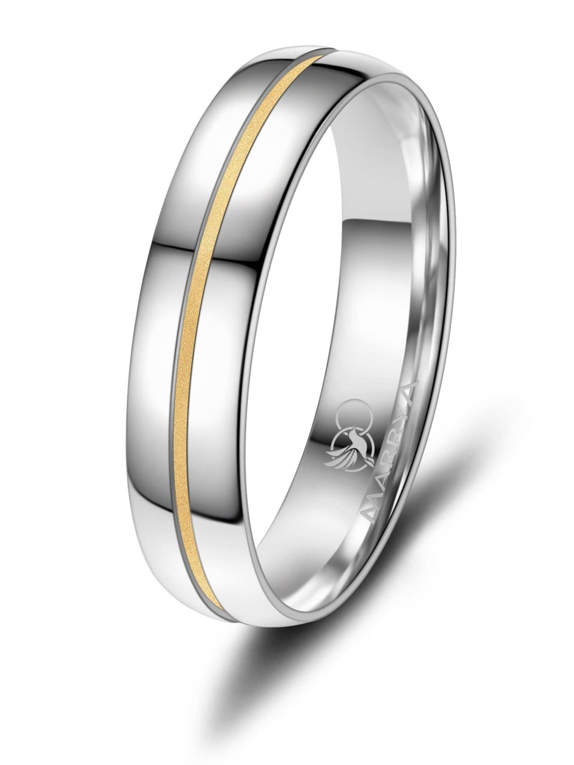 MARRYA Ring 'MARRYA SI-25 Ehering aus Silber' dam