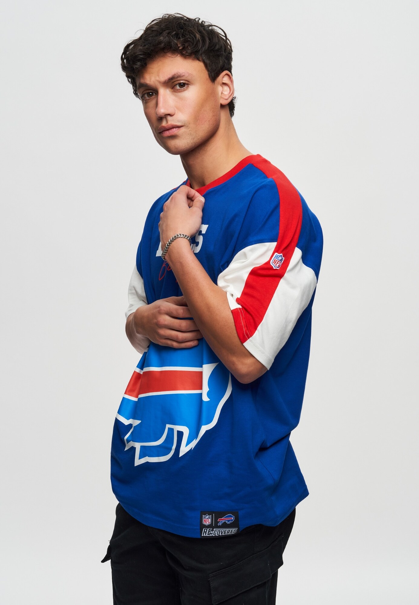 Thumbnail - Recovered T-Shirt NFL Bills Buffalo Cut and Sew Oversized