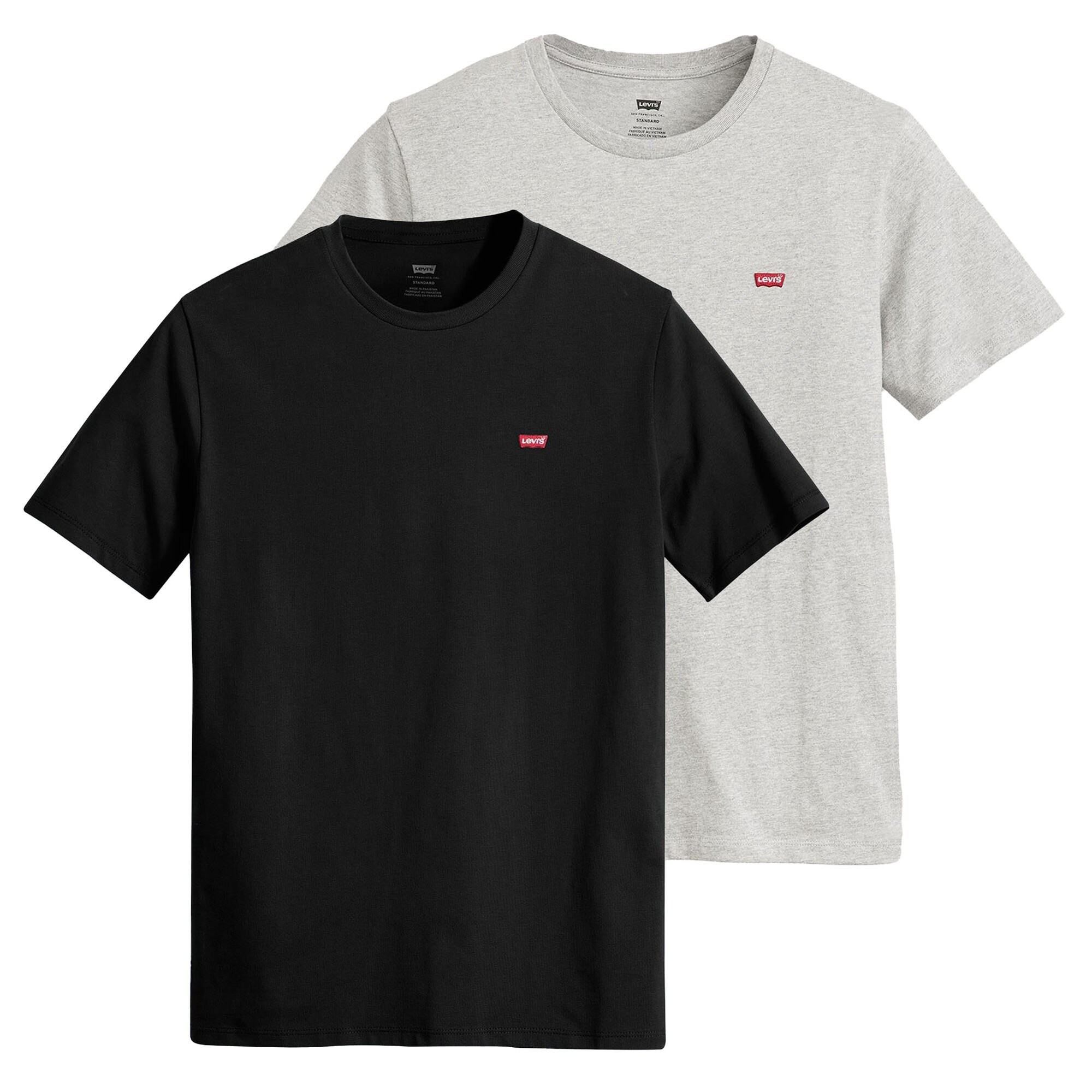LEVI'S ® Camiseta  gris / negro