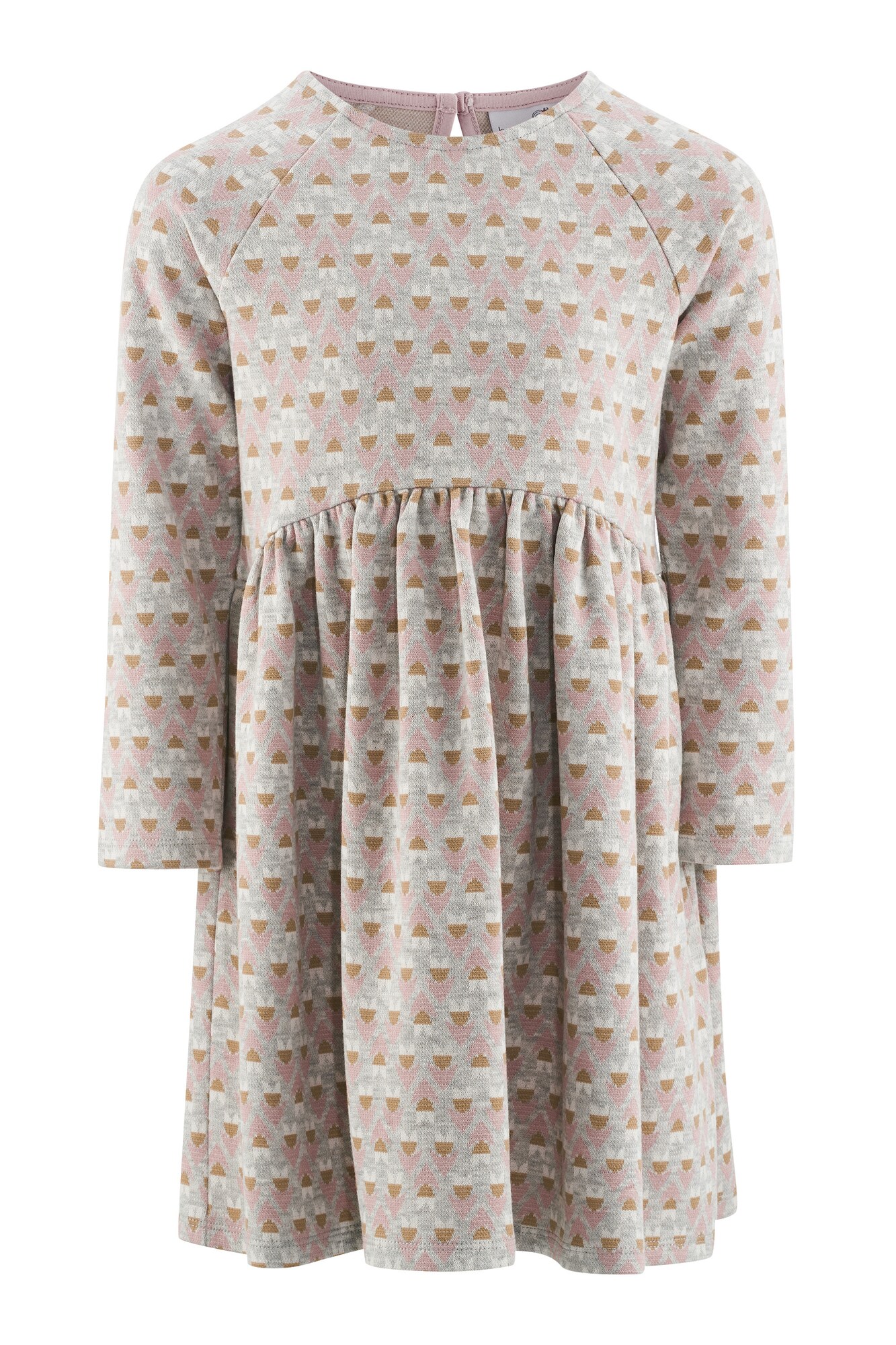 happy girls Rochie  maro deschis / gri deschis / roz / alb murdar