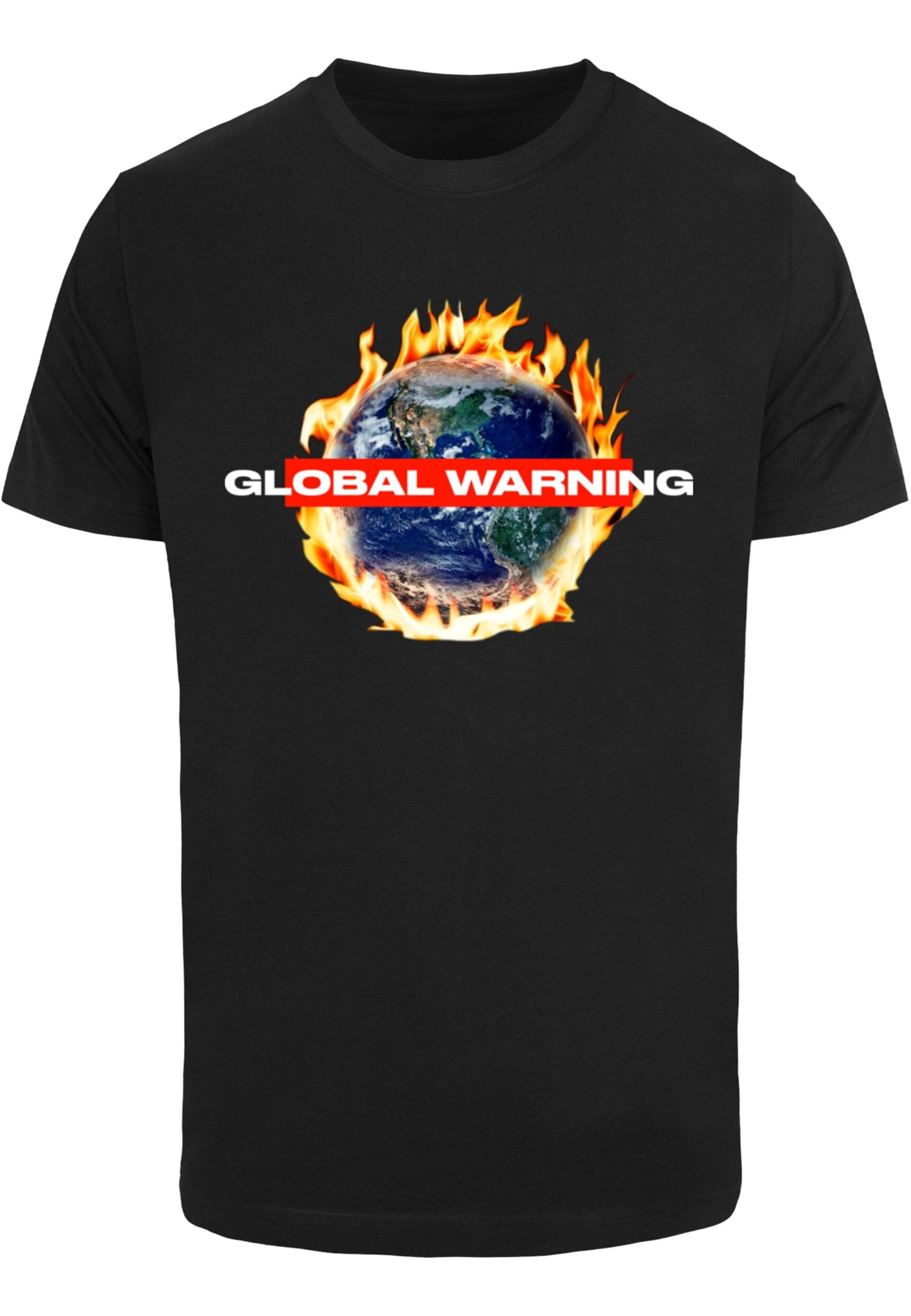 Mister Tee T-shirt 'Global Warning' blandade färger herr