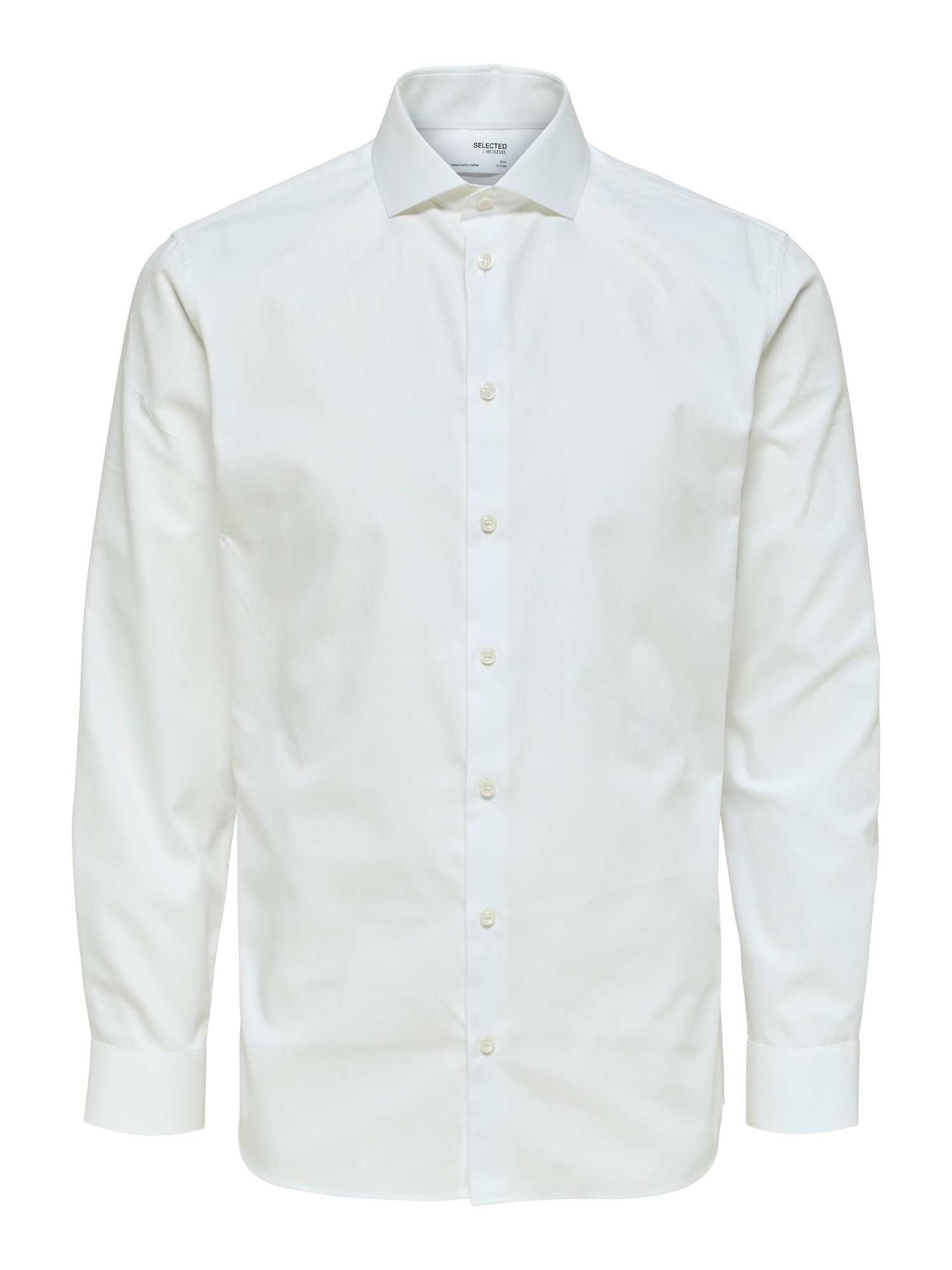 SELECTED HOMME Dalykinio stiliaus marškiniai 'Ethan' natūrali balta