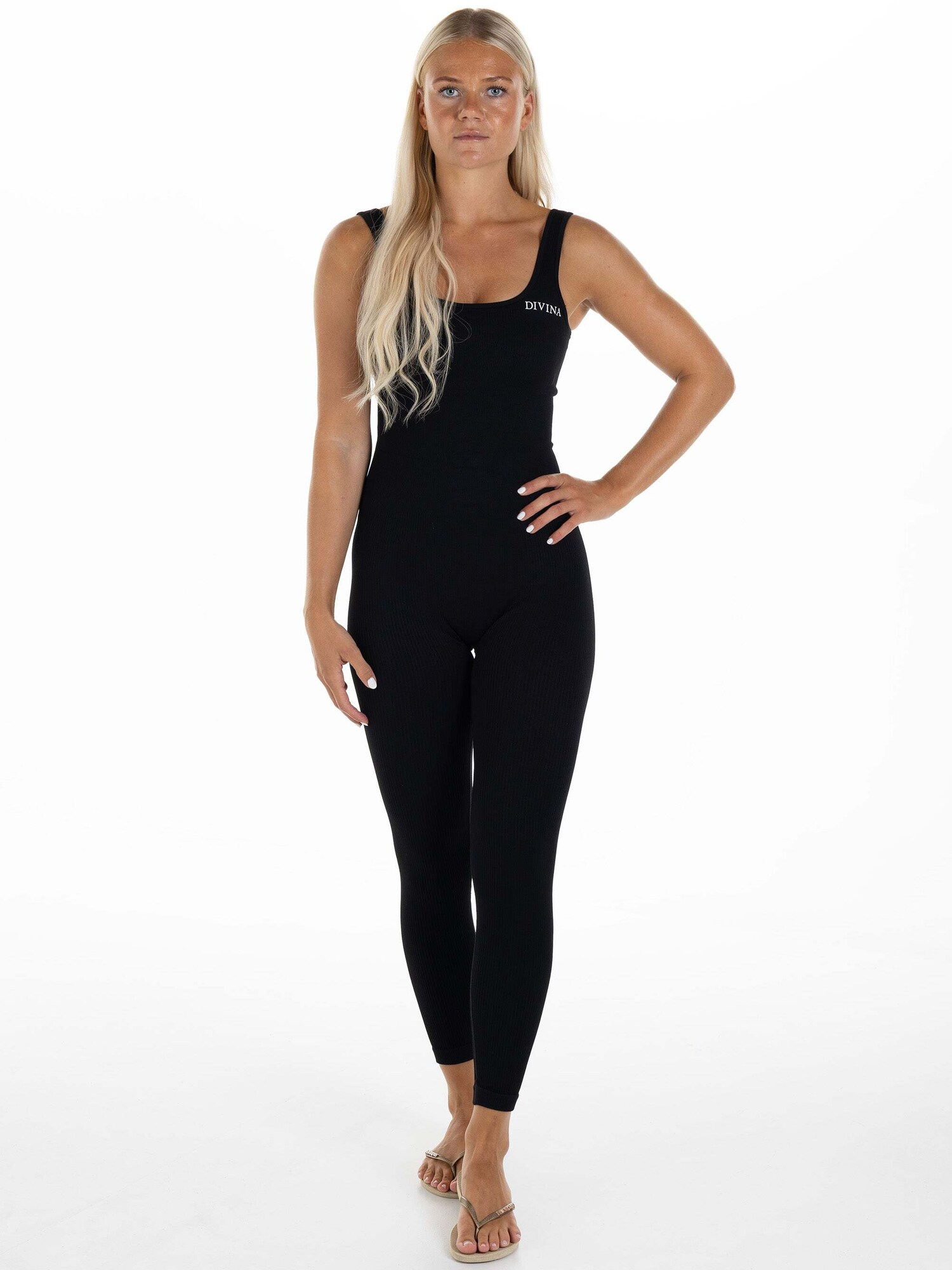 Divina Tuta jumpsuit 'Artus'  nero