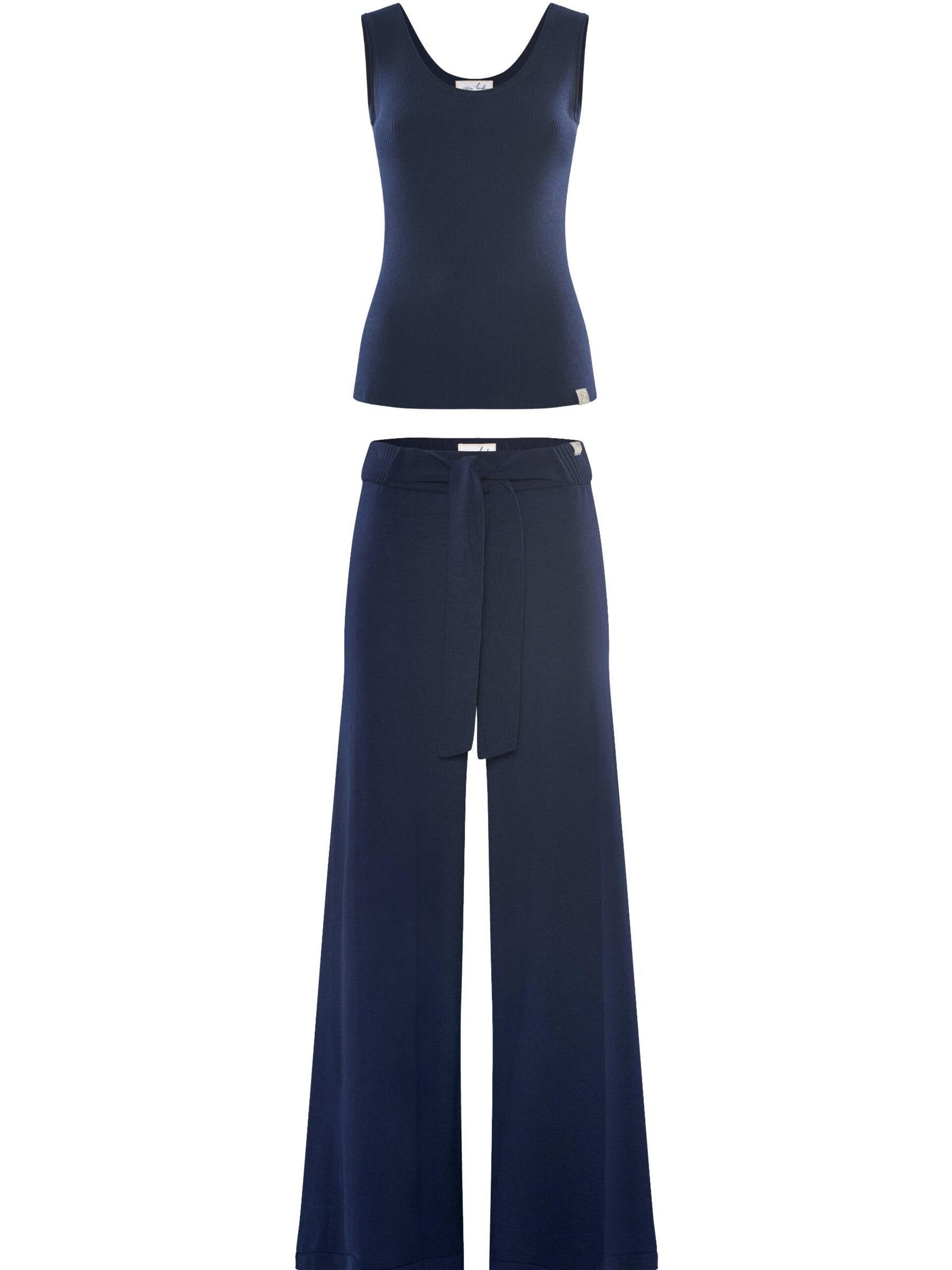 YOU LOOK PERFECT Hemmadräkt 'LOUNGEWEAR SET Top Blossom & Pants Bailey' pyjamas & nattlinnen dam
