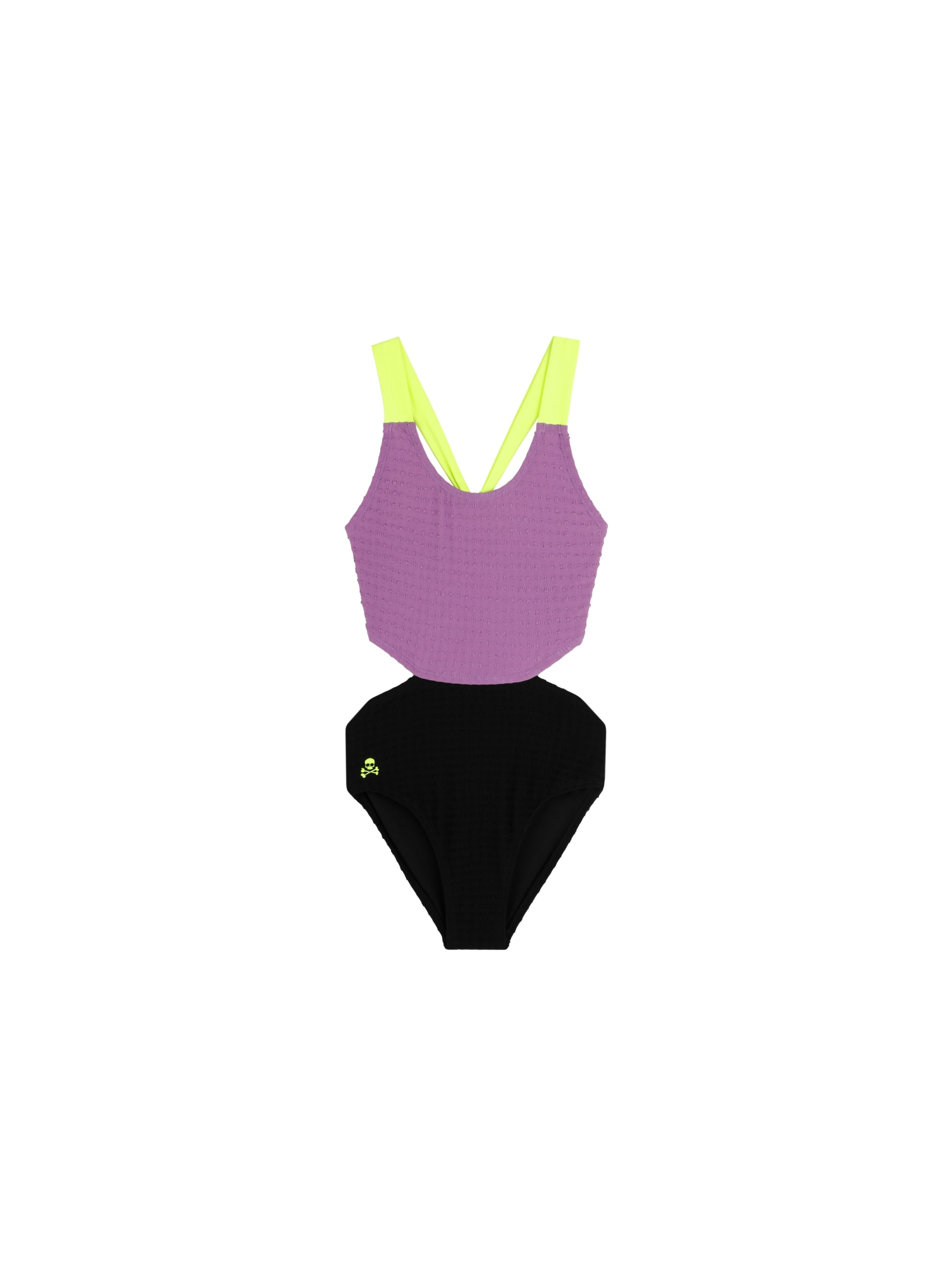 Scalpers Costum de baie întreg Vichy  lila / mov liliachiu