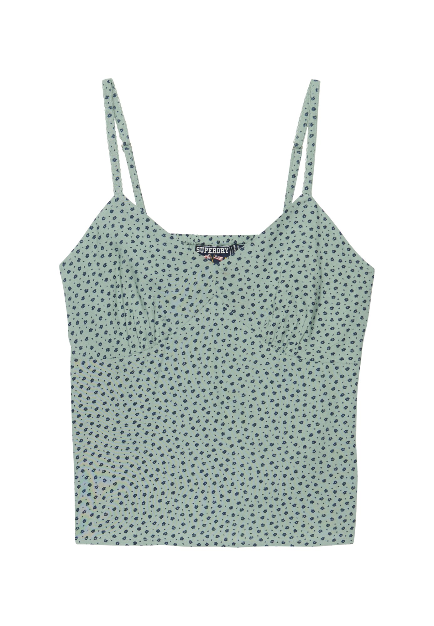 Superdry & Co Top Marine / Mintgroen