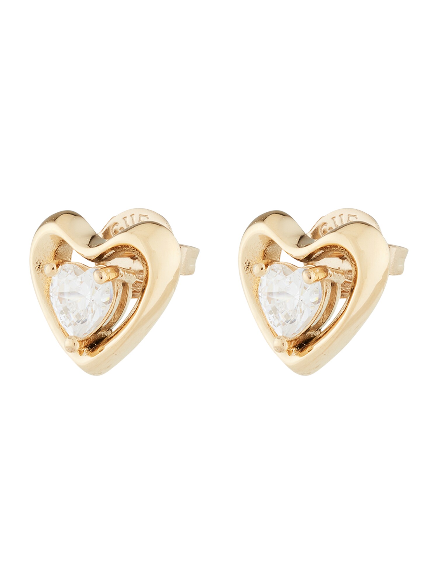 GUESS Cercei  auriu / transparent