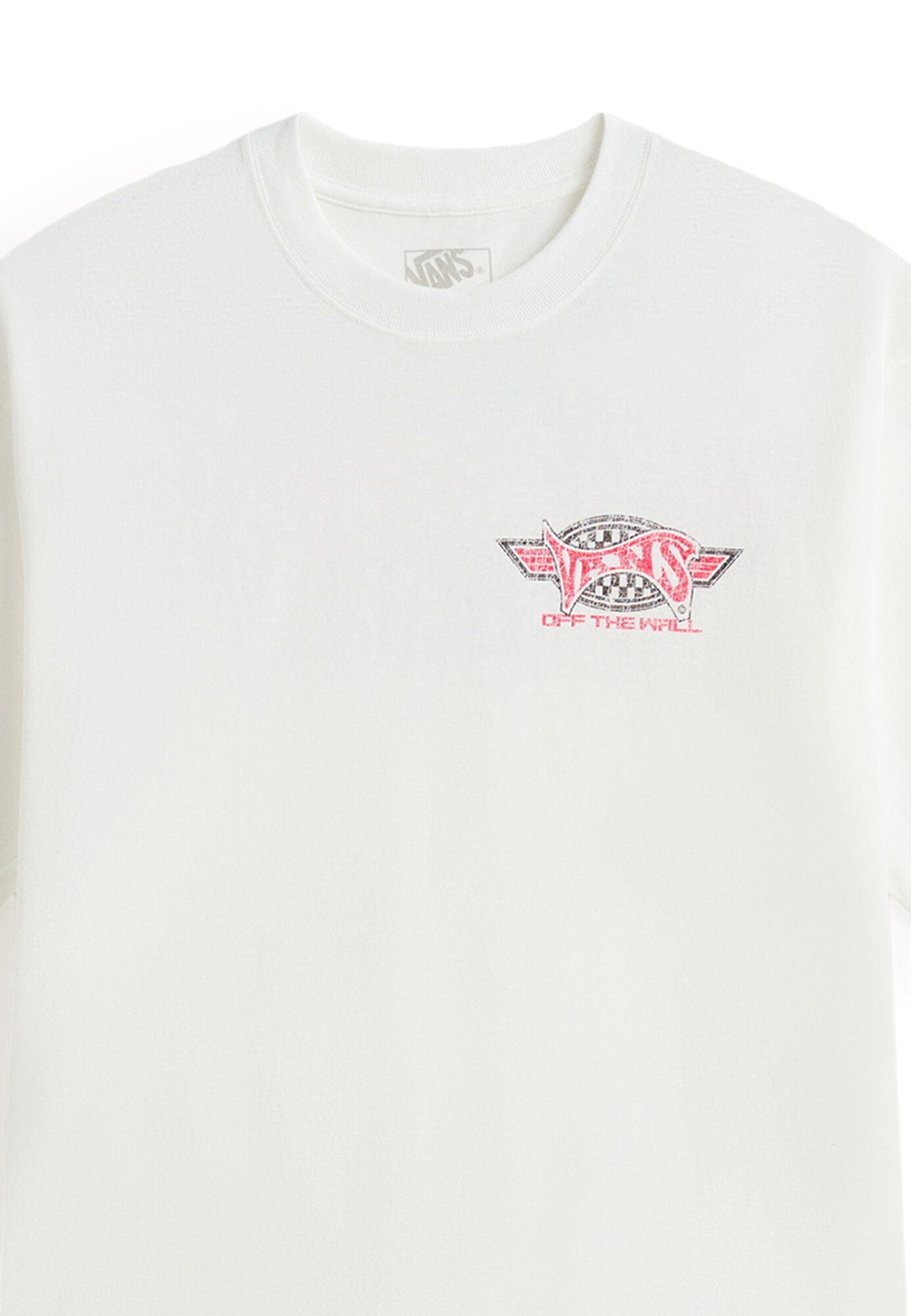 VANS Camiseta 'Faded Glory' rojo vivo / negro / blanco – imagen 3