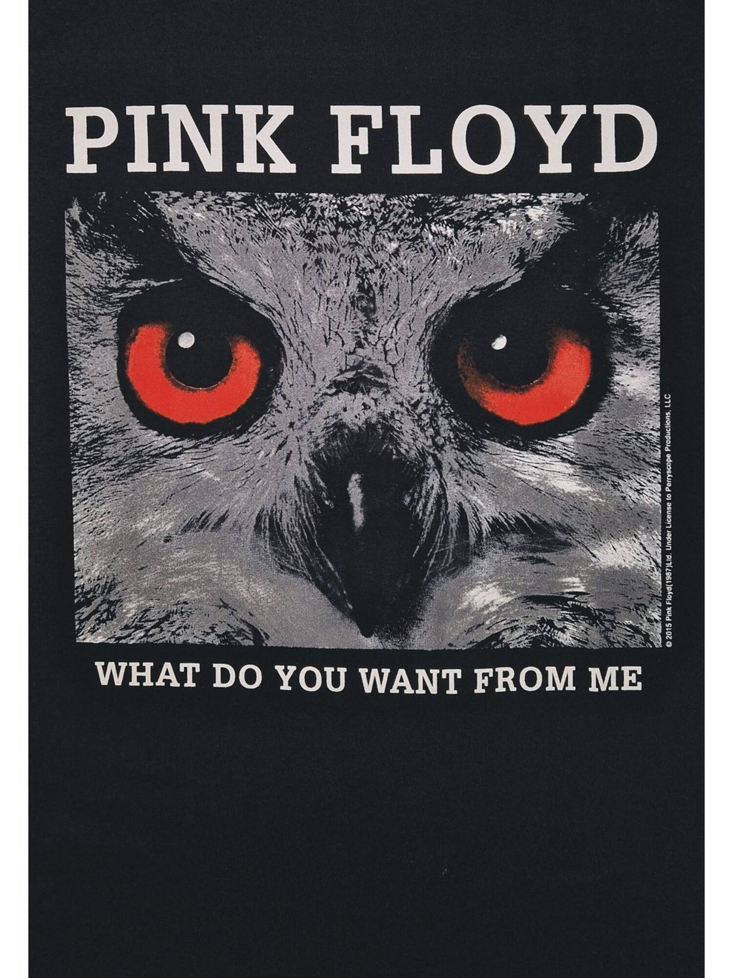 Pink Floyd Camiseta 'Pink Floyd - What do you want from me t-shirt' negro – imagen 2